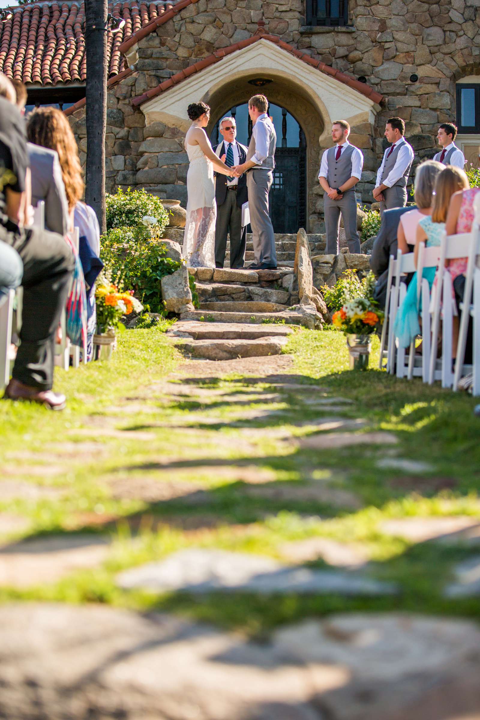 Mt Woodson Castle Wedding coordinated by Personal Touch Dining, Heather and Kevin Wedding Photo #66 by True Photography