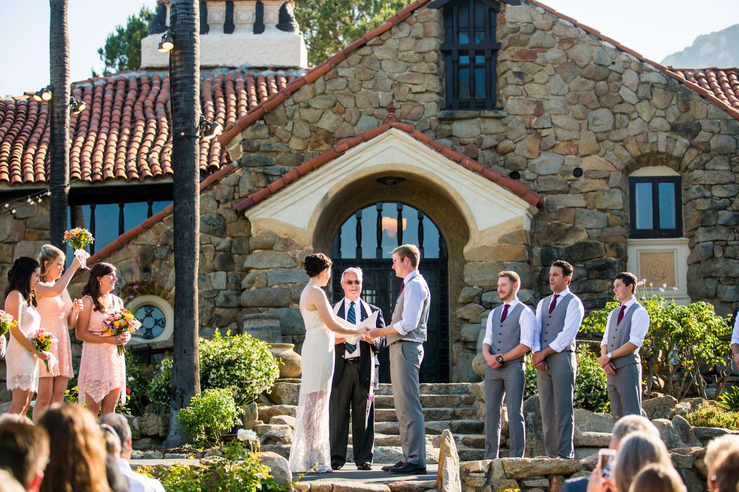 Mt Woodson Castle Wedding coordinated by Personal Touch Dining, Heather and Kevin Wedding Photo #69 by True Photography