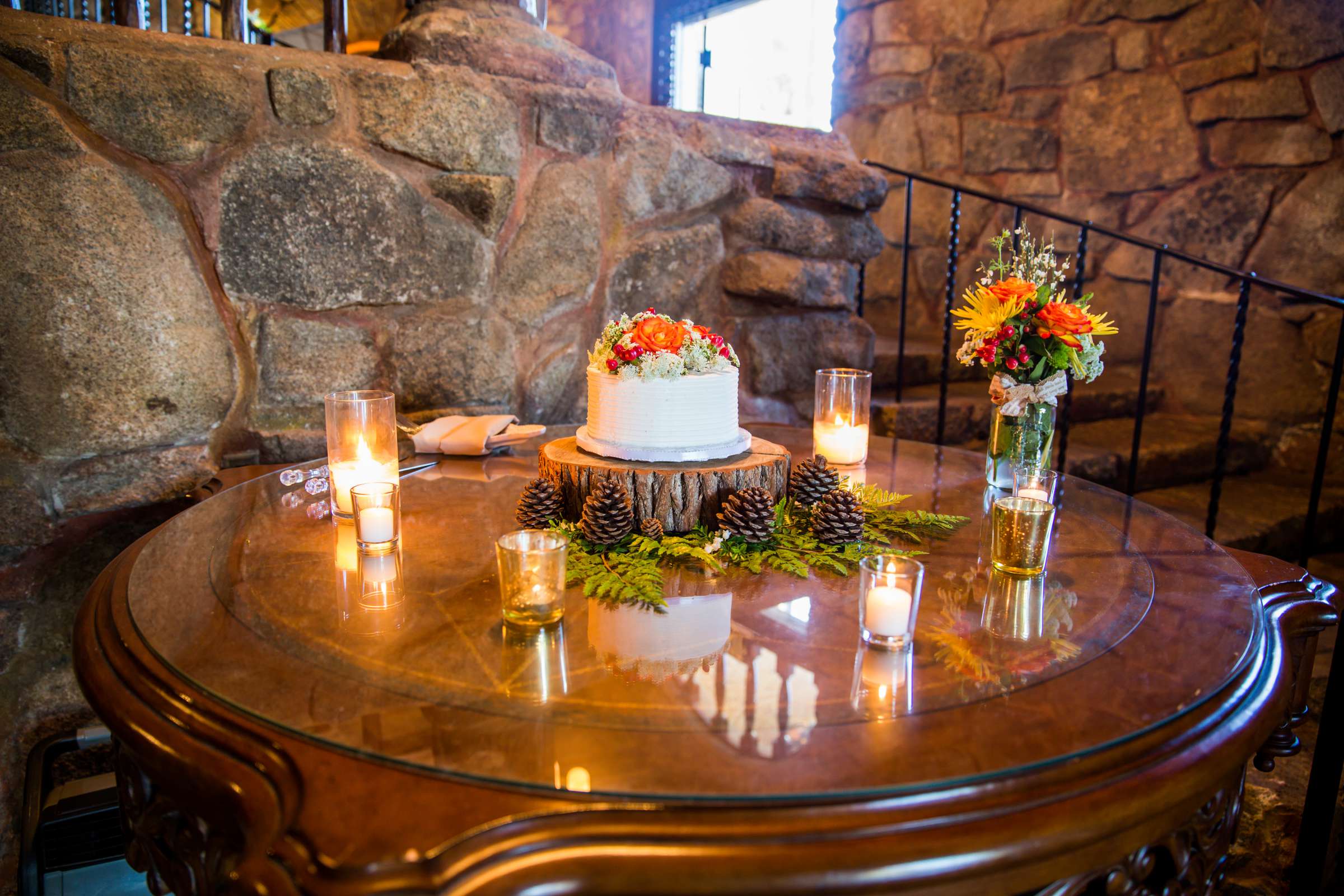 Mt Woodson Castle Wedding coordinated by Personal Touch Dining, Heather and Kevin Wedding Photo #167 by True Photography