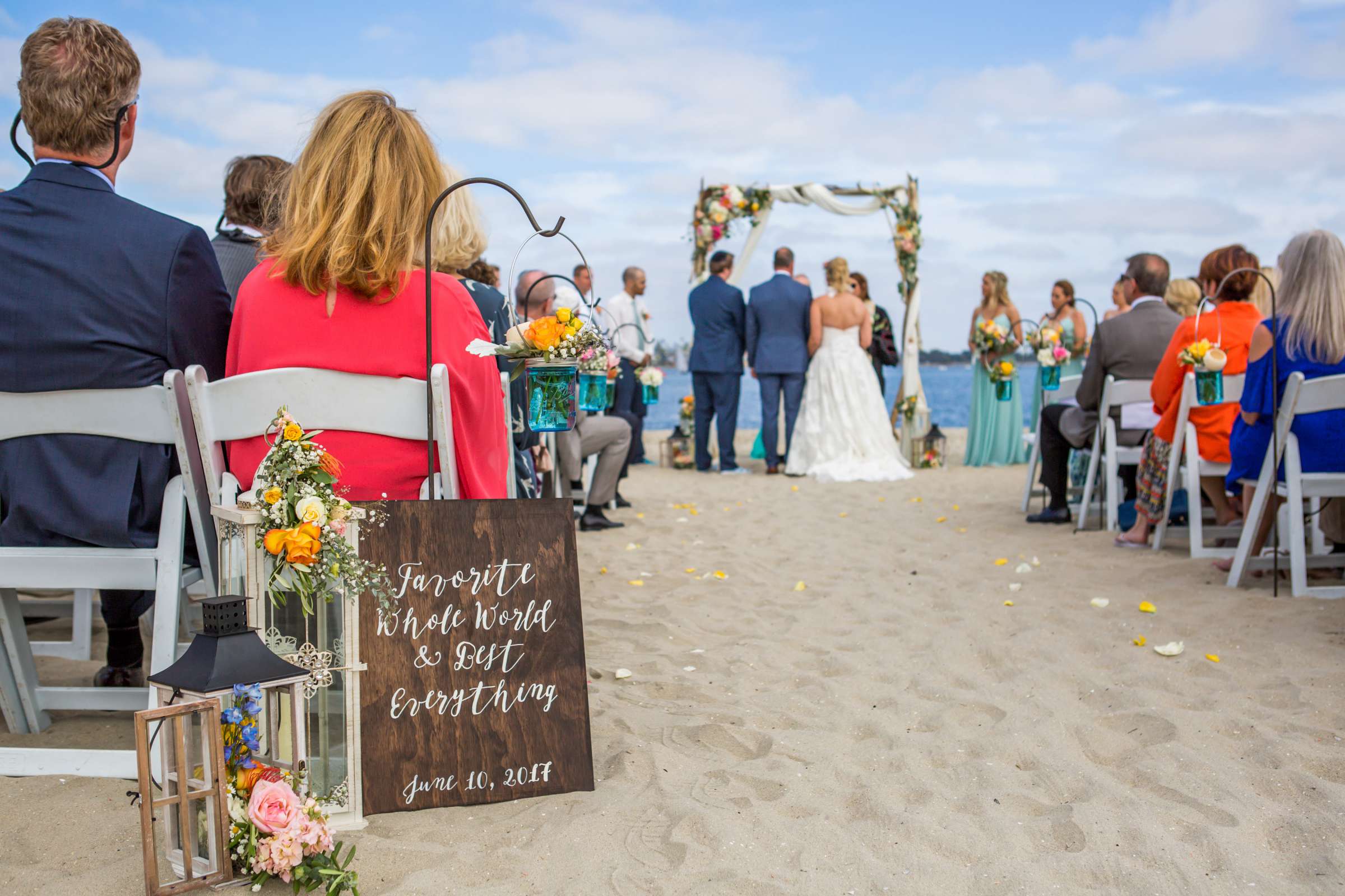 Catamaran Resort Wedding coordinated by Lavish Weddings, Brittany and David Wedding Photo #69 by True Photography