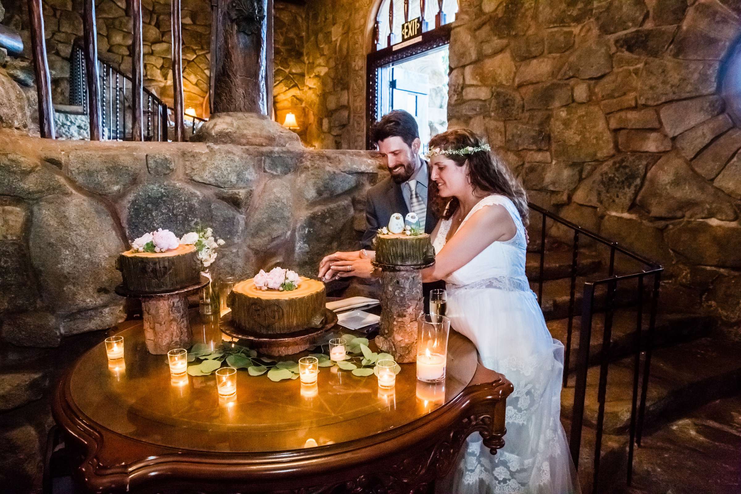 Mt Woodson Castle Wedding coordinated by Personal Touch Dining, Jennifer and Frank Wedding Photo #380178 by True Photography