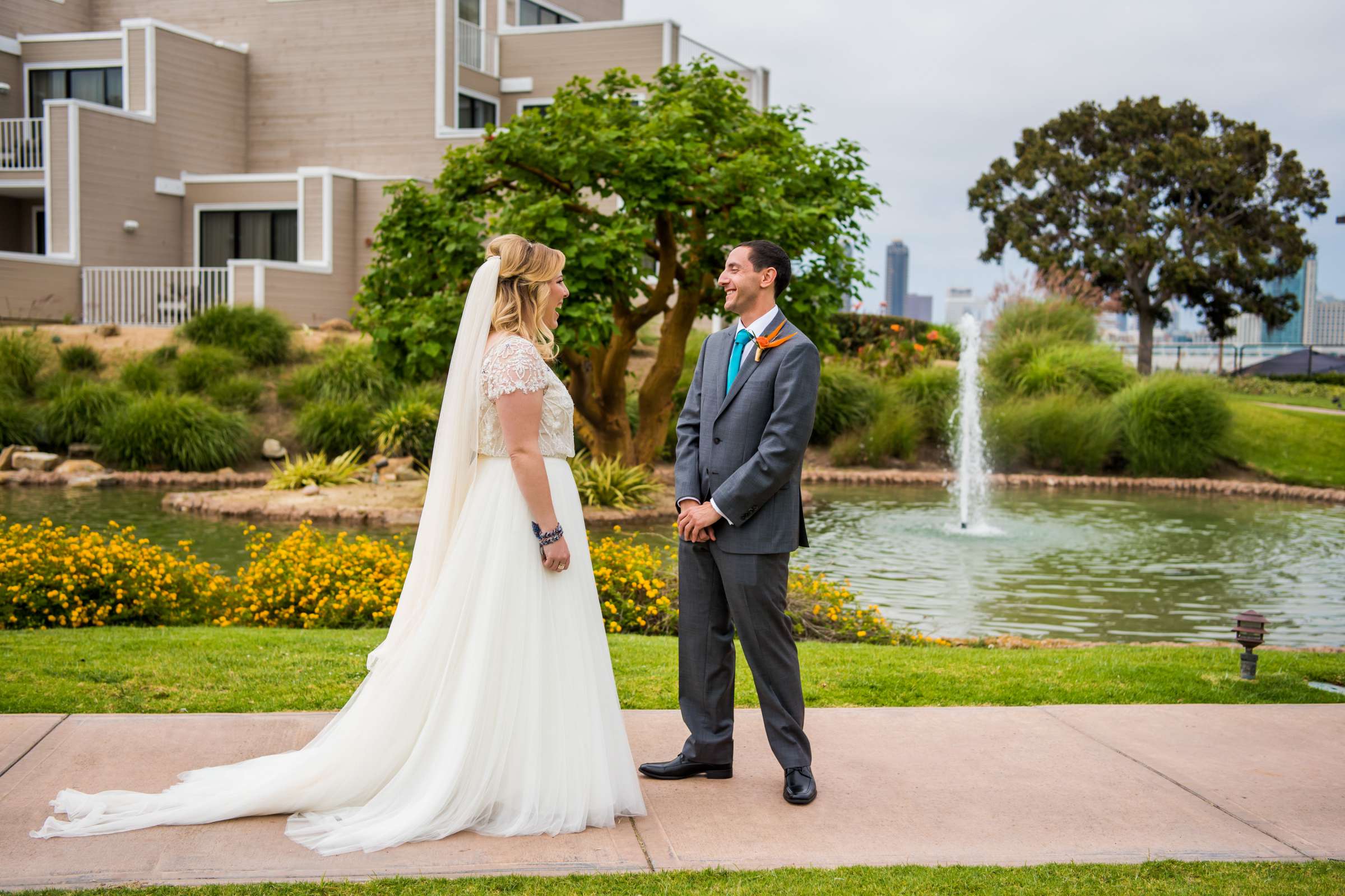 Coronado Island Marriott Resort & Spa Wedding coordinated by STJ Events, Dana and Jonathan Wedding Photo #38 by True Photography