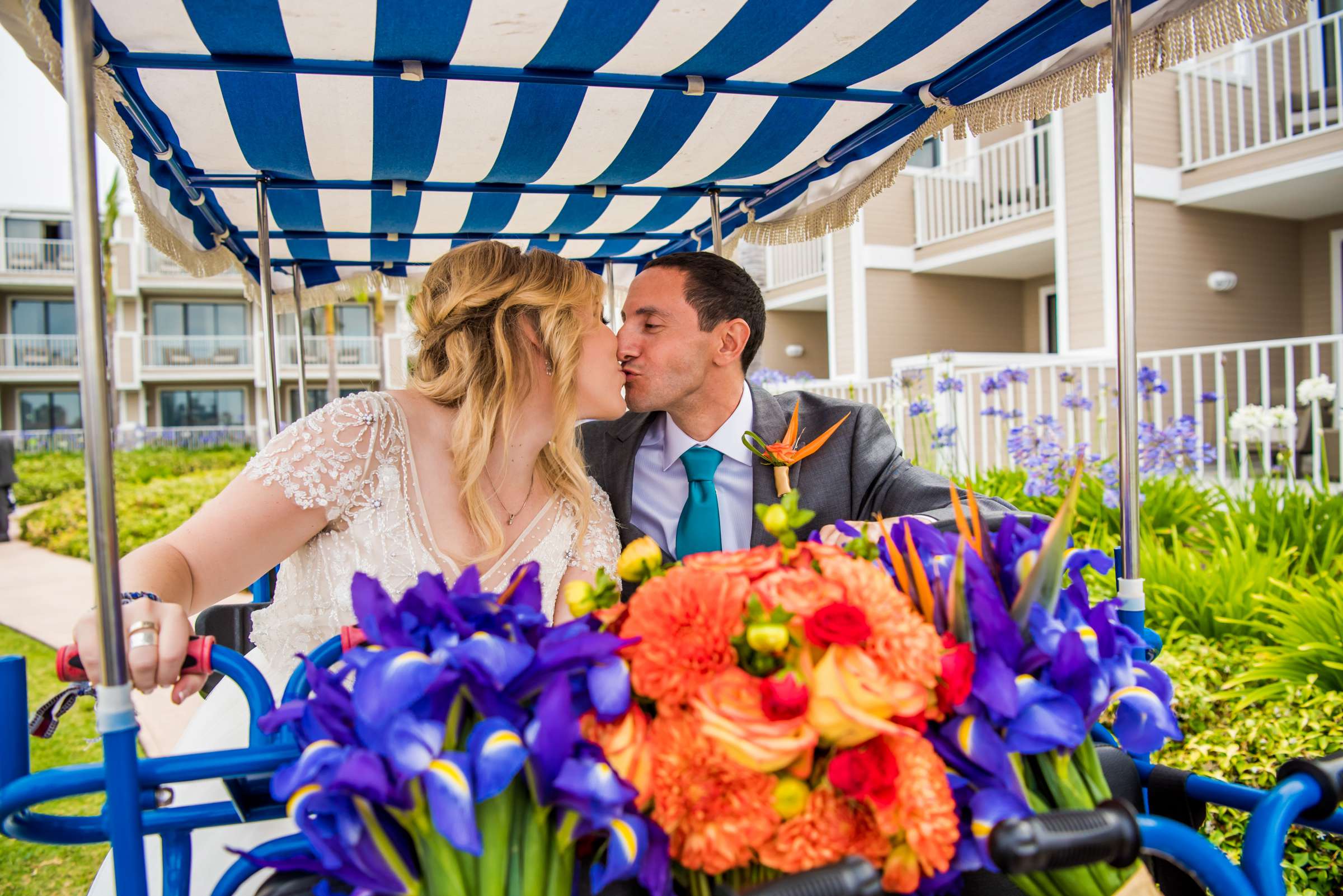 Coronado Island Marriott Resort & Spa Wedding coordinated by STJ Events, Dana and Jonathan Wedding Photo #74 by True Photography