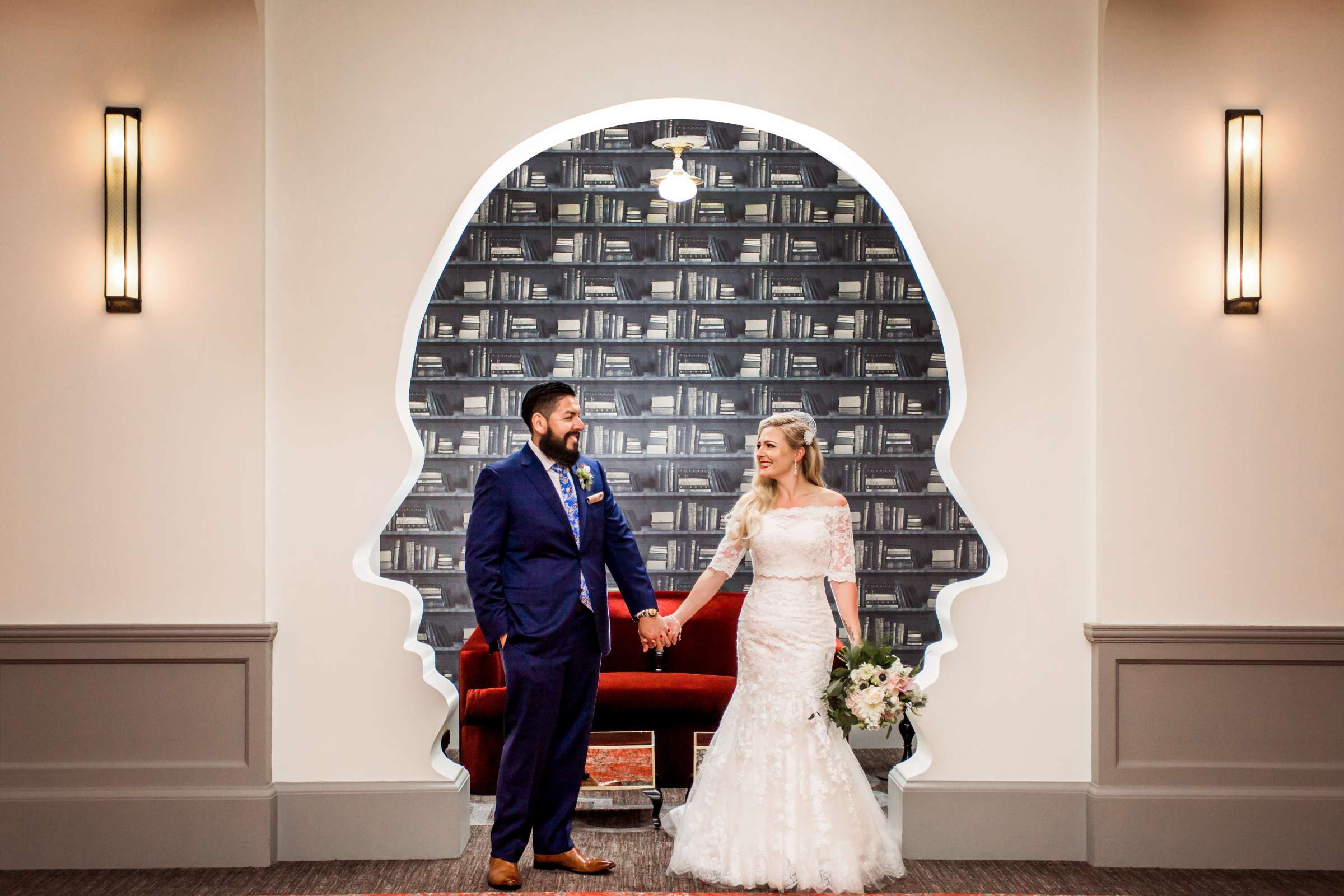 Stone Brewing Liberty Station Wedding coordinated by Willmus Weddings, Christina and Marco Wedding Photo #1 by True Photography