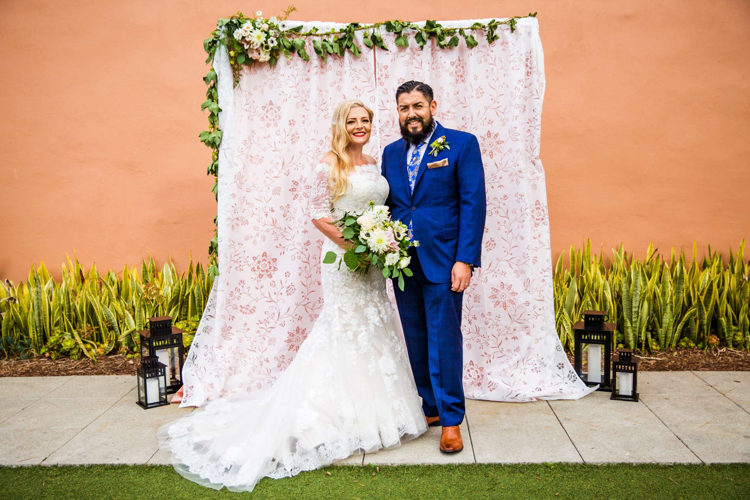 Stone Brewing Liberty Station Wedding coordinated by Willmus Weddings, Christina and Marco Wedding Photo #6 by True Photography