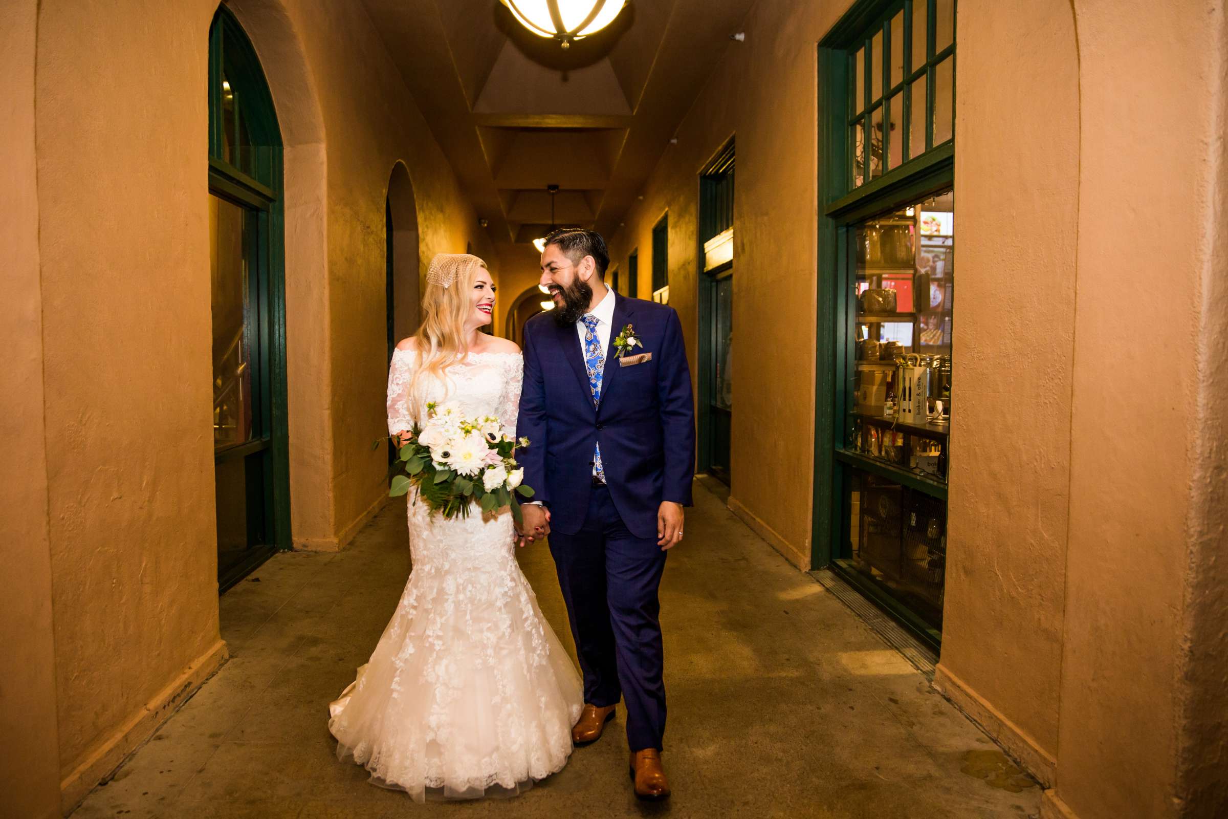 Stone Brewing Liberty Station Wedding coordinated by Willmus Weddings, Christina and Marco Wedding Photo #18 by True Photography