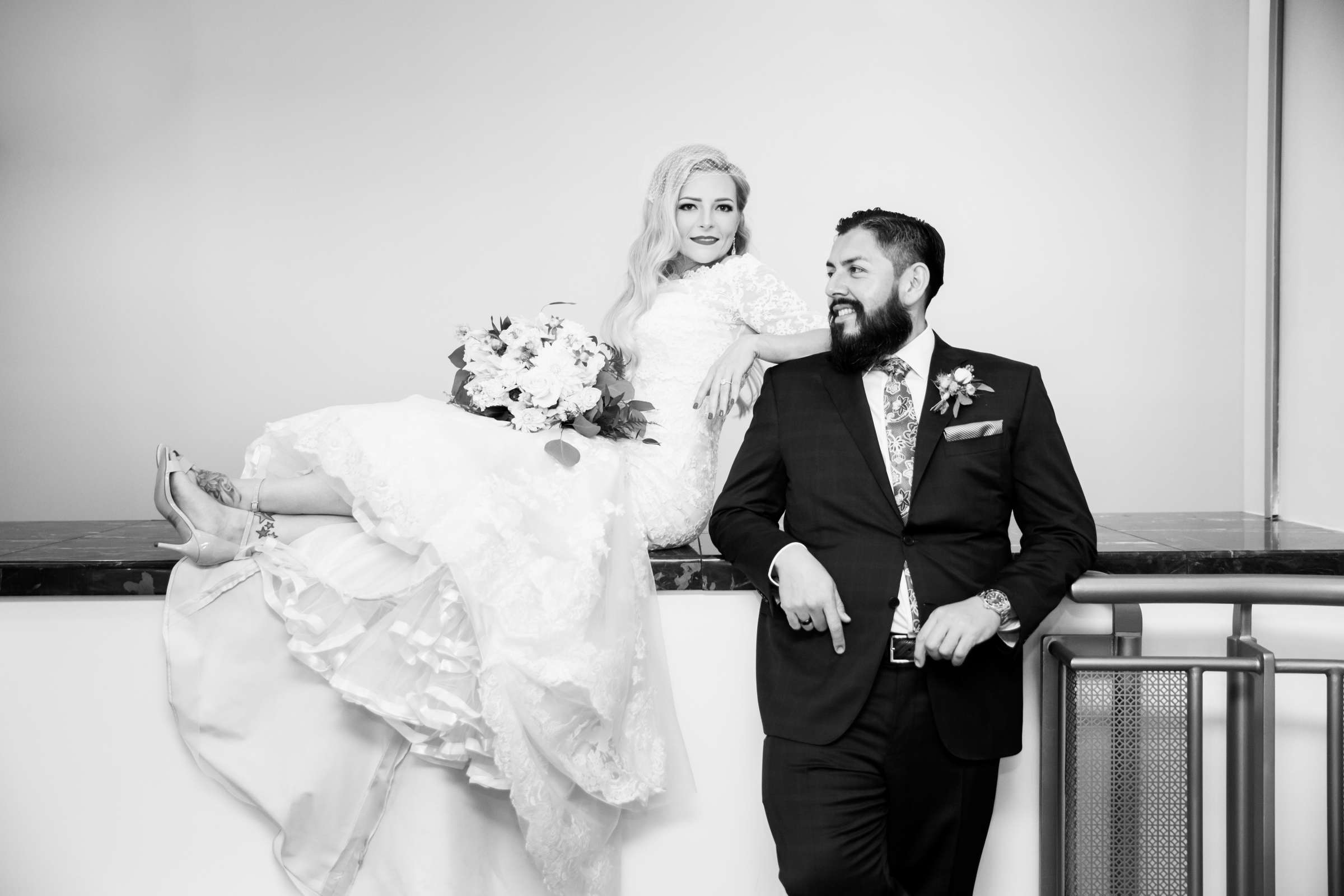 Stone Brewing Liberty Station Wedding coordinated by Willmus Weddings, Christina and Marco Wedding Photo #64 by True Photography