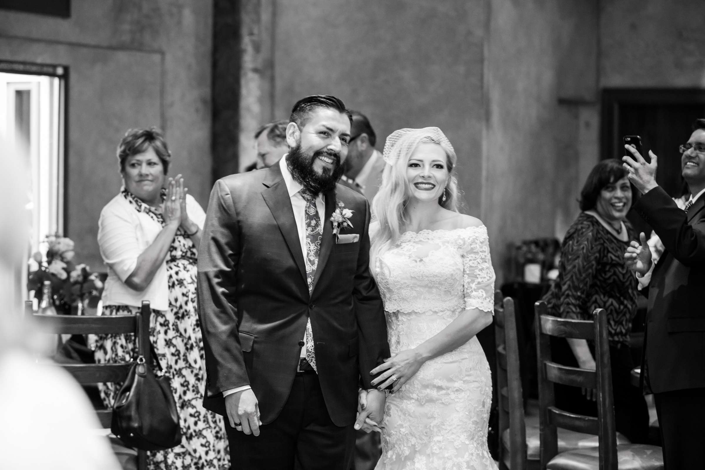 Stone Brewing Liberty Station Wedding coordinated by Willmus Weddings, Christina and Marco Wedding Photo #93 by True Photography