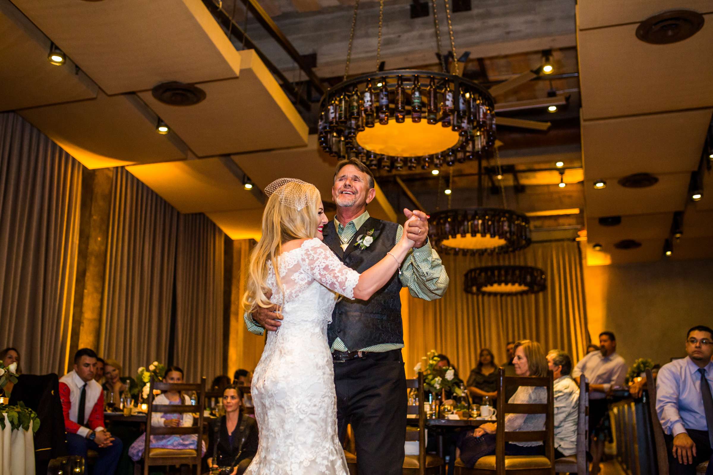 Stone Brewing Liberty Station Wedding coordinated by Willmus Weddings, Christina and Marco Wedding Photo #112 by True Photography