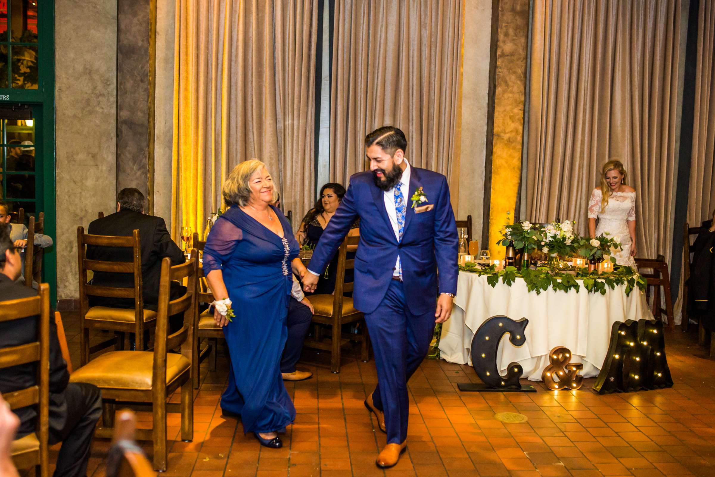 Stone Brewing Liberty Station Wedding coordinated by Willmus Weddings, Christina and Marco Wedding Photo #115 by True Photography