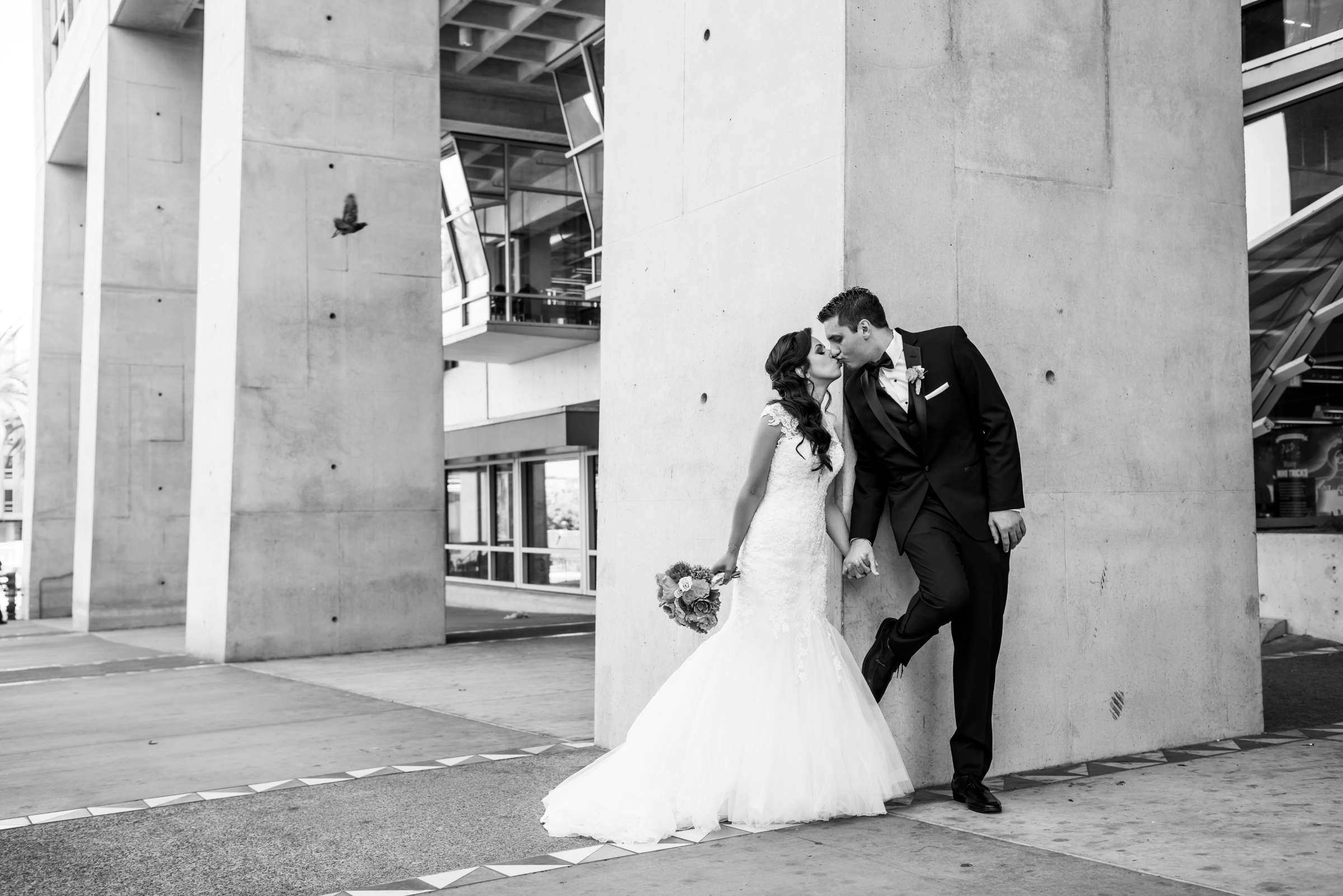 San Diego Central Library Wedding, Stephanie and Omar Wedding Photo #9 by True Photography