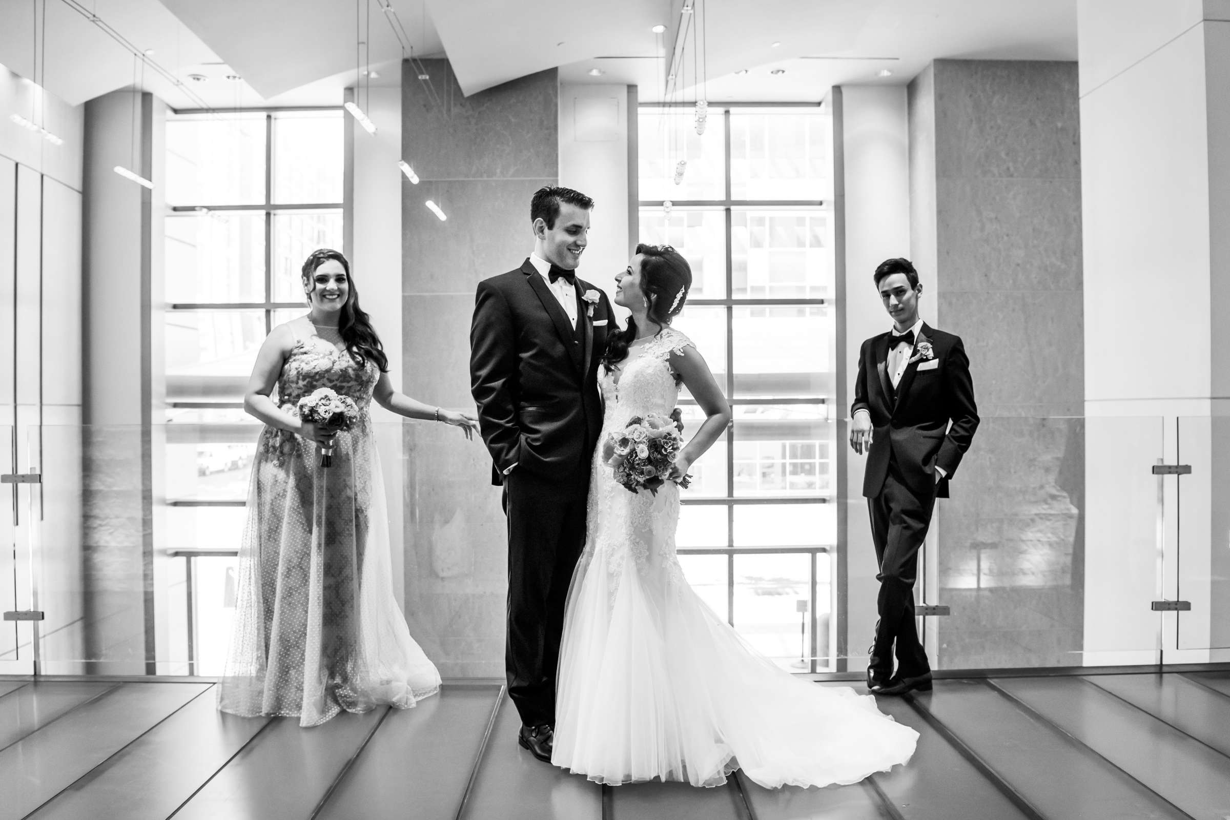 San Diego Central Library Wedding, Stephanie and Omar Wedding Photo #16 by True Photography