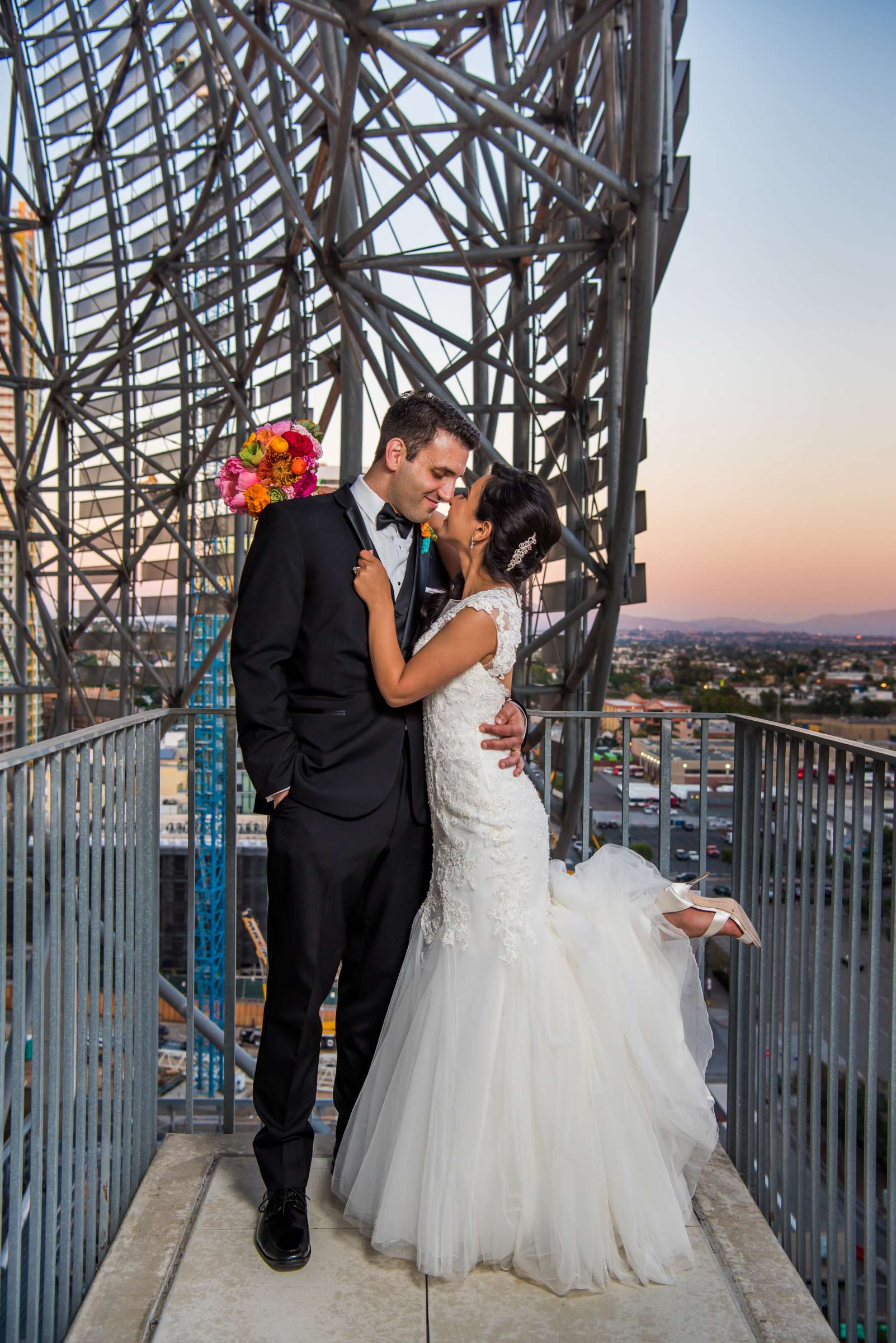 San Diego Central Library Wedding, Stephanie and Omar Wedding Photo #17 by True Photography