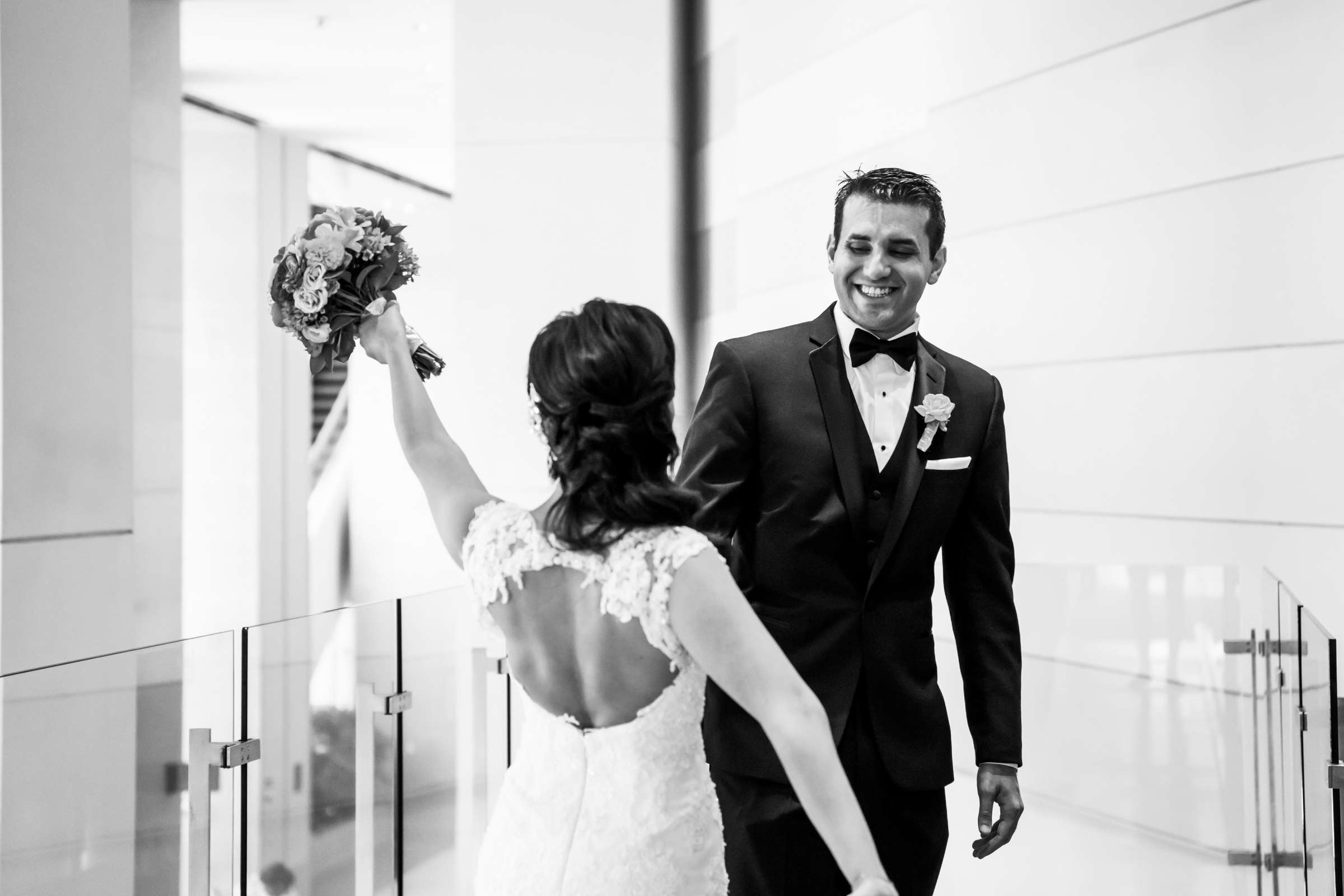 San Diego Central Library Wedding, Stephanie and Omar Wedding Photo #44 by True Photography