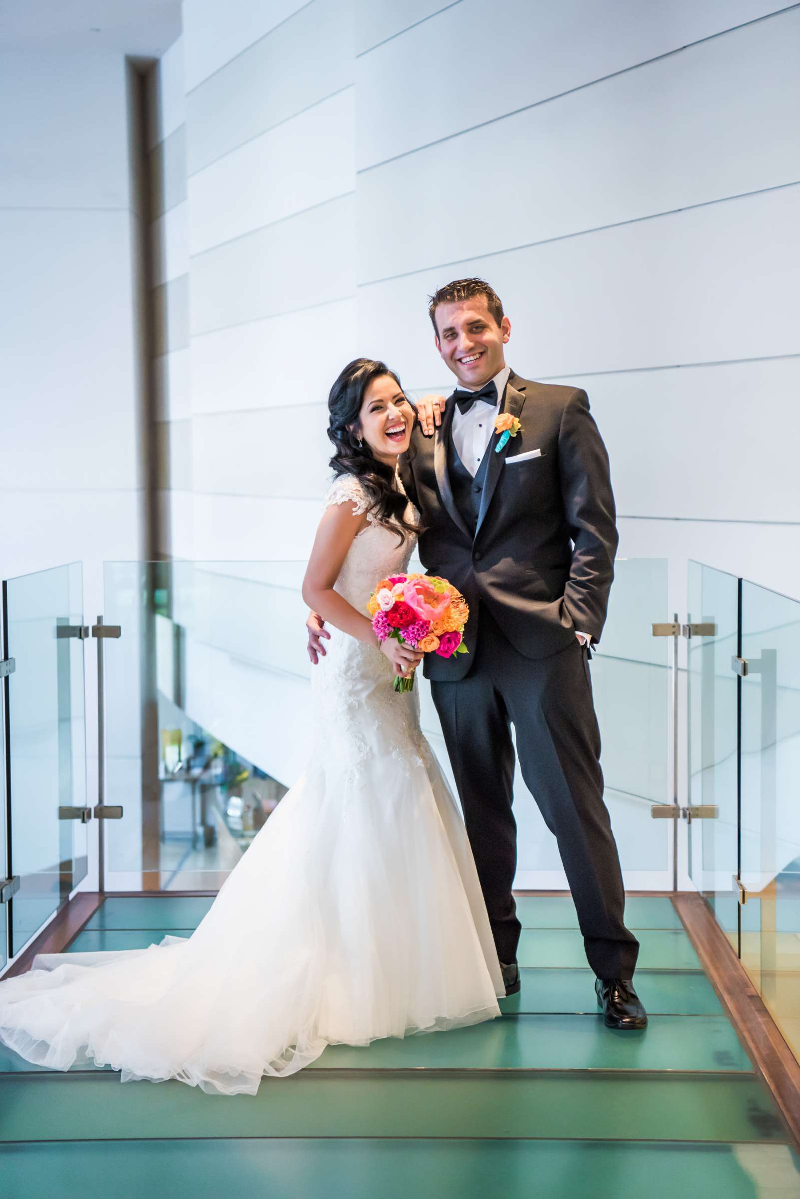 San Diego Central Library Wedding, Stephanie and Omar Wedding Photo #45 by True Photography
