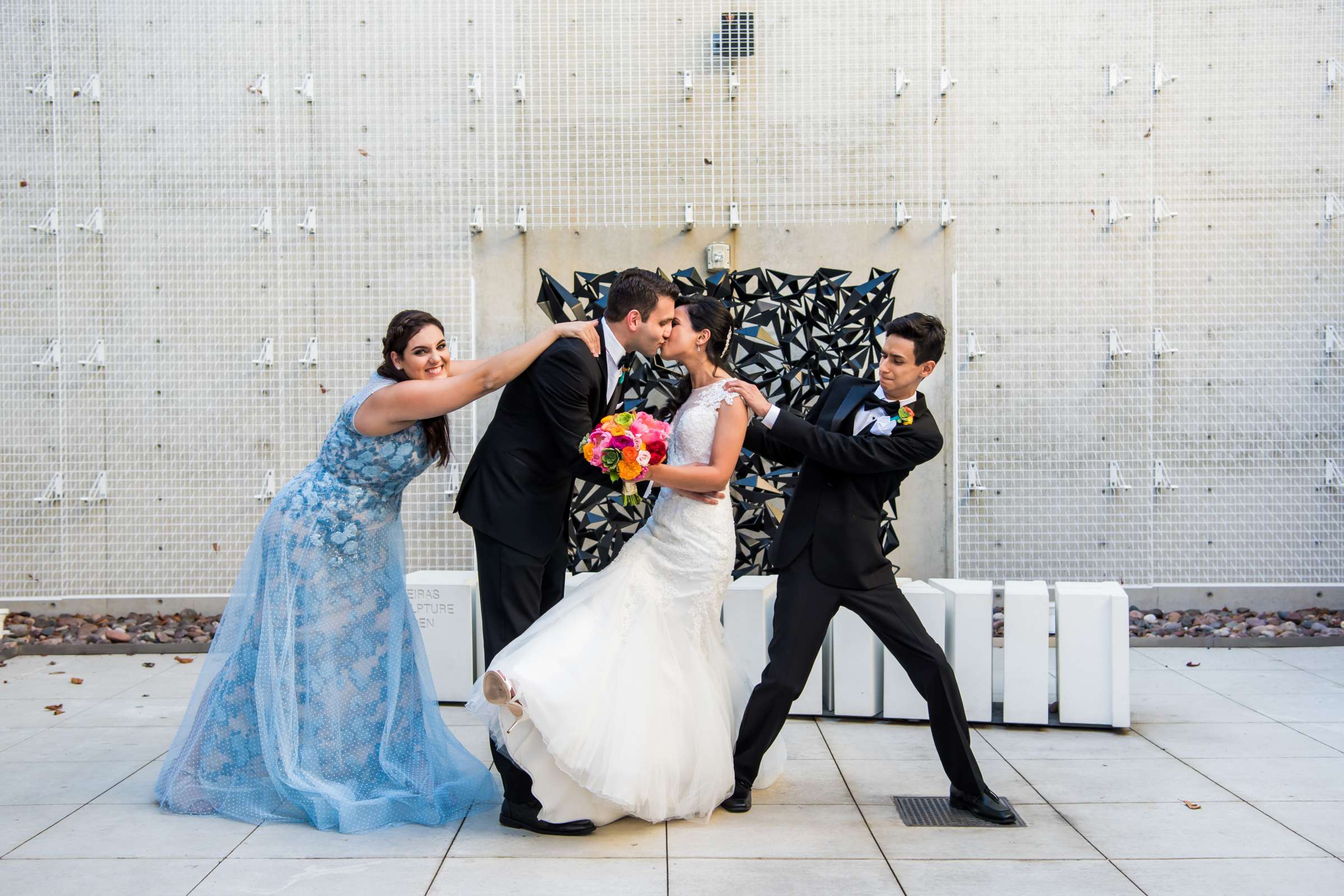 San Diego Central Library Wedding, Stephanie and Omar Wedding Photo #52 by True Photography