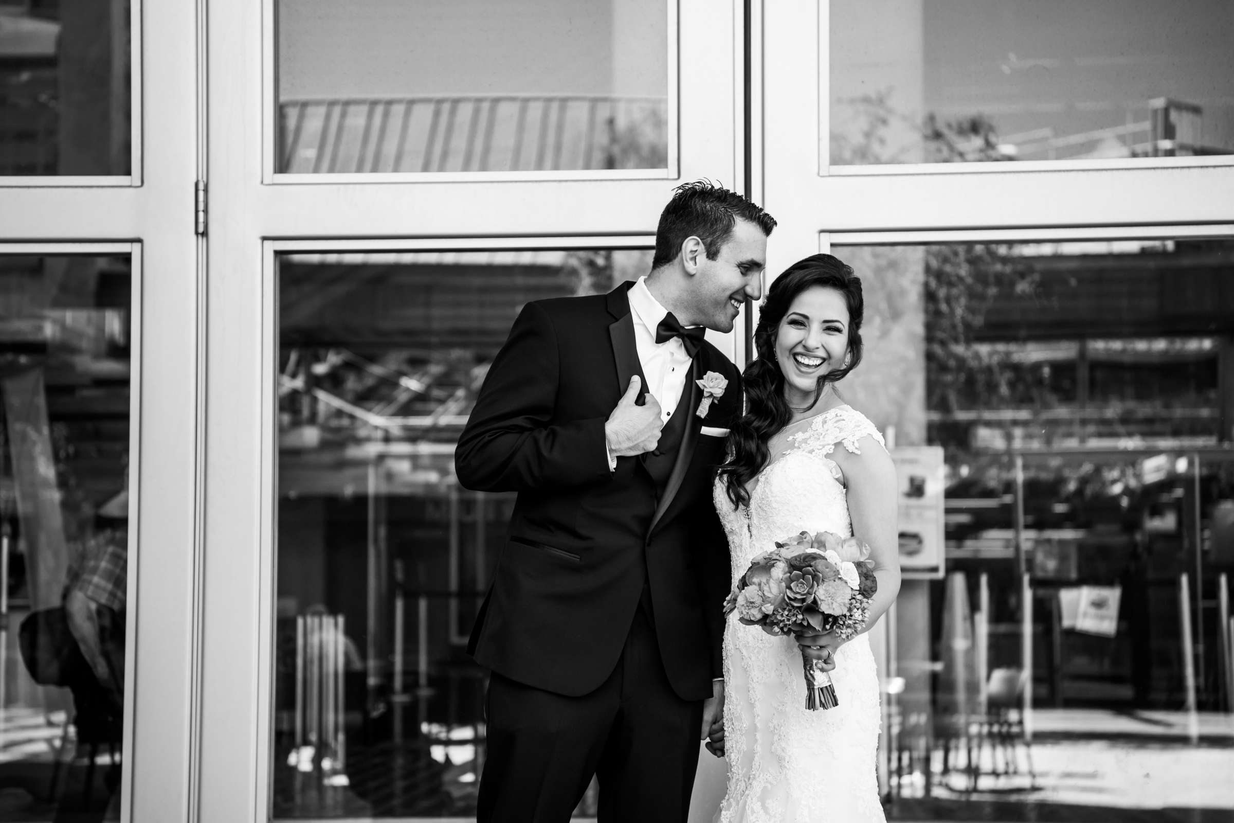 San Diego Central Library Wedding, Stephanie and Omar Wedding Photo #55 by True Photography