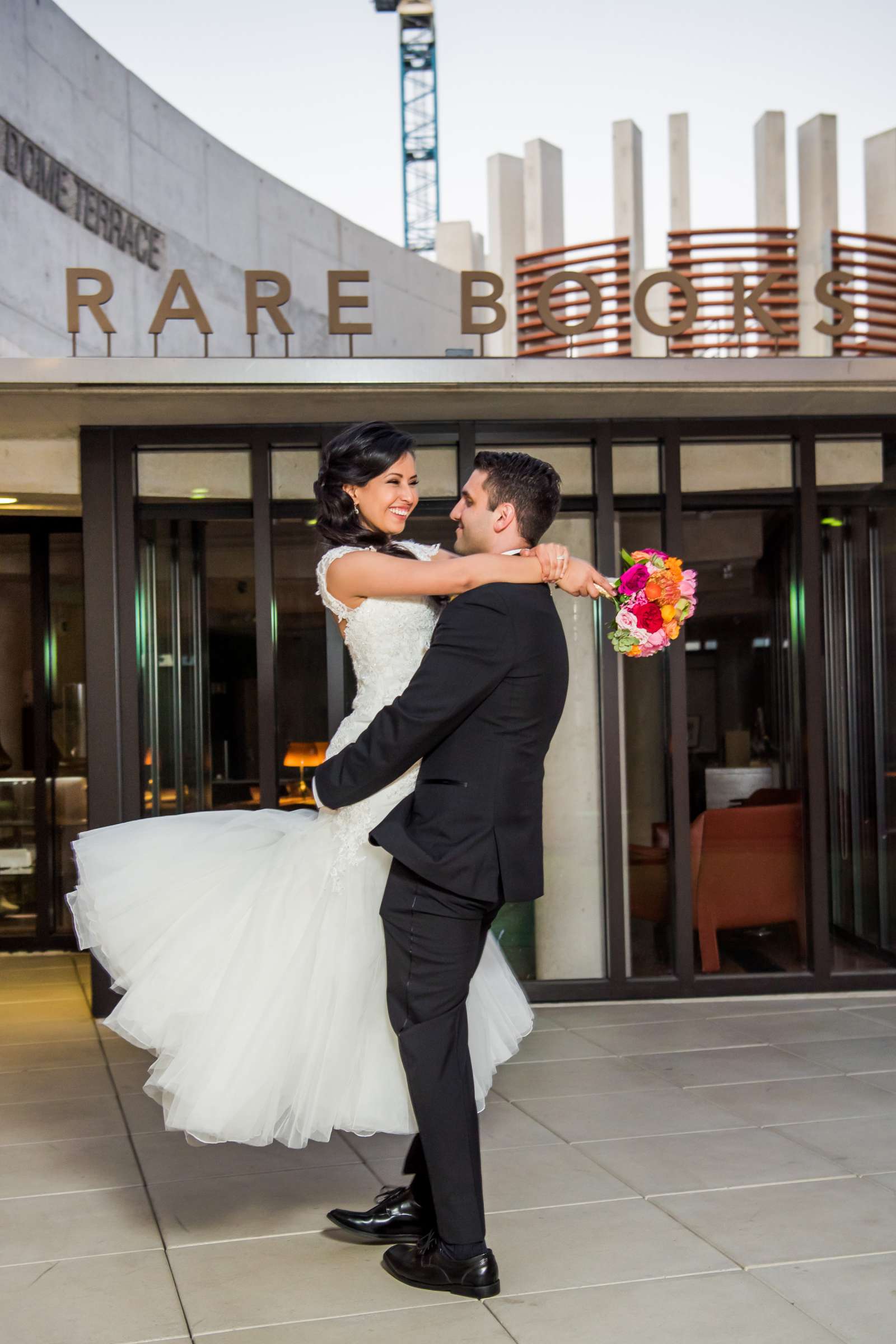 San Diego Central Library Wedding, Stephanie and Omar Wedding Photo #56 by True Photography
