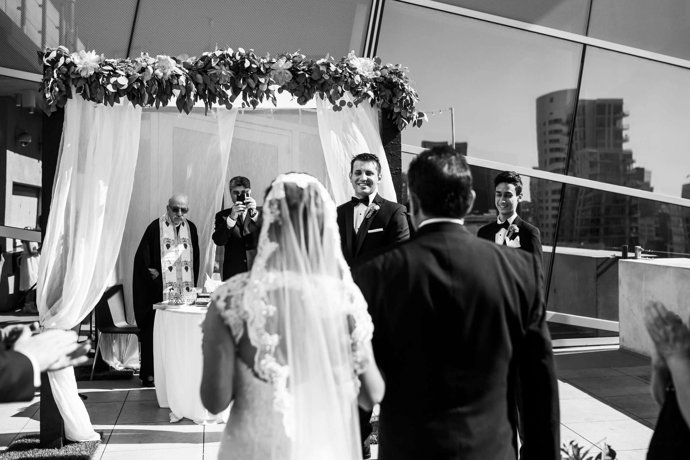 San Diego Central Library Wedding, Stephanie and Omar Wedding Photo #65 by True Photography