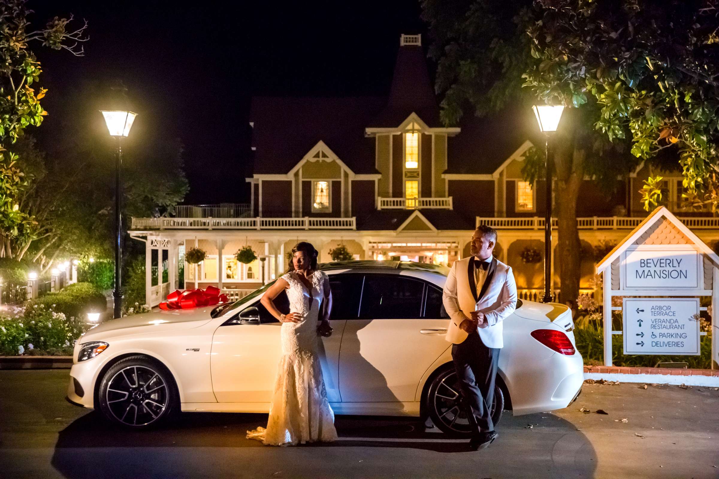 Night Shot at Grand Tradition Estate Wedding coordinated by Grand Tradition Estate, Shantel and Sean Wedding Photo #1 by True Photography