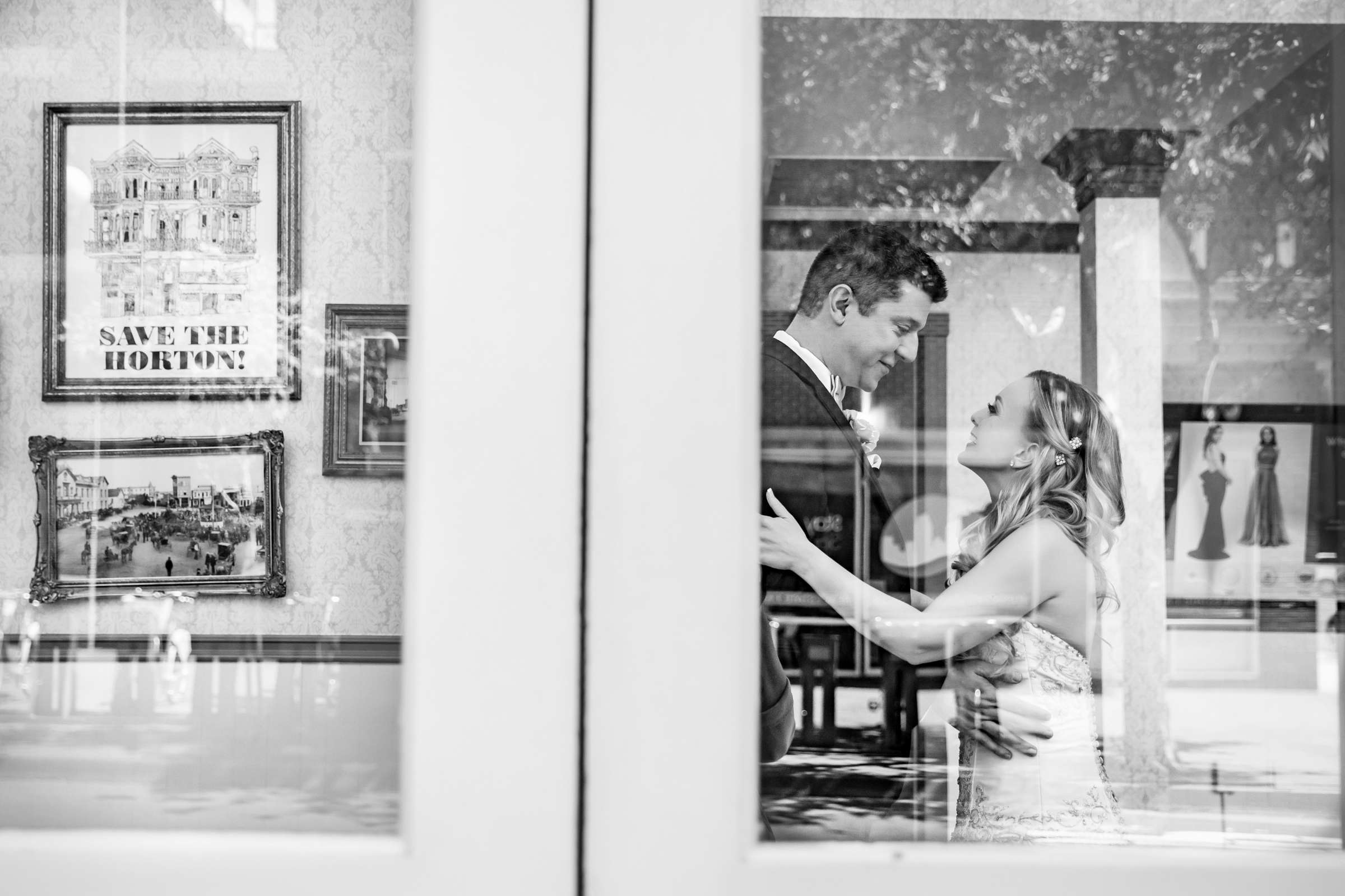Black and White photo at The Ultimate Skybox Wedding, Greta and Scotty Wedding Photo #387197 by True Photography