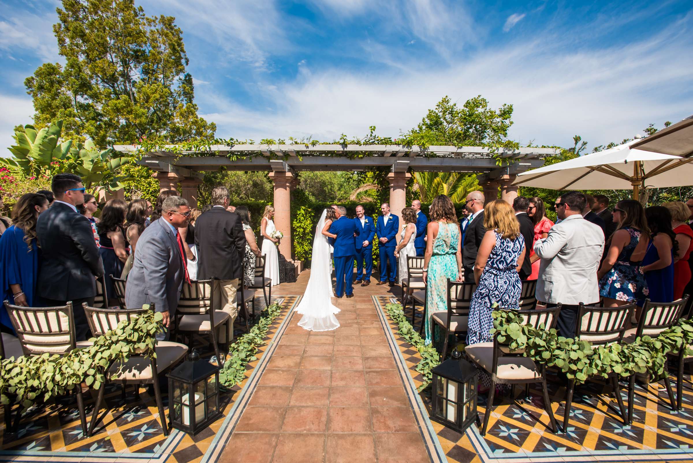 Rancho Valencia Wedding coordinated by Creative Affairs Inc, Katie and Ryan Wedding Photo #58 by True Photography