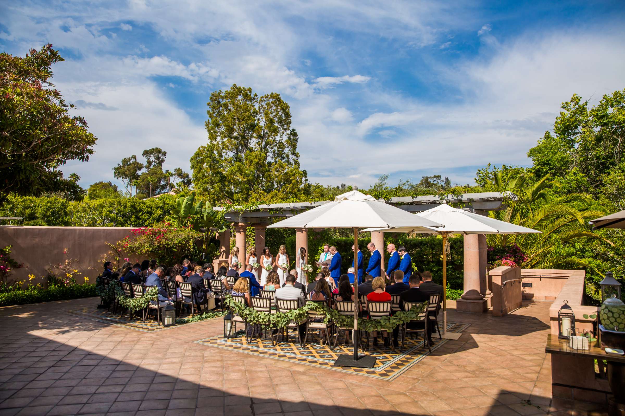 Rancho Valencia Wedding coordinated by Creative Affairs Inc, Katie and Ryan Wedding Photo #60 by True Photography