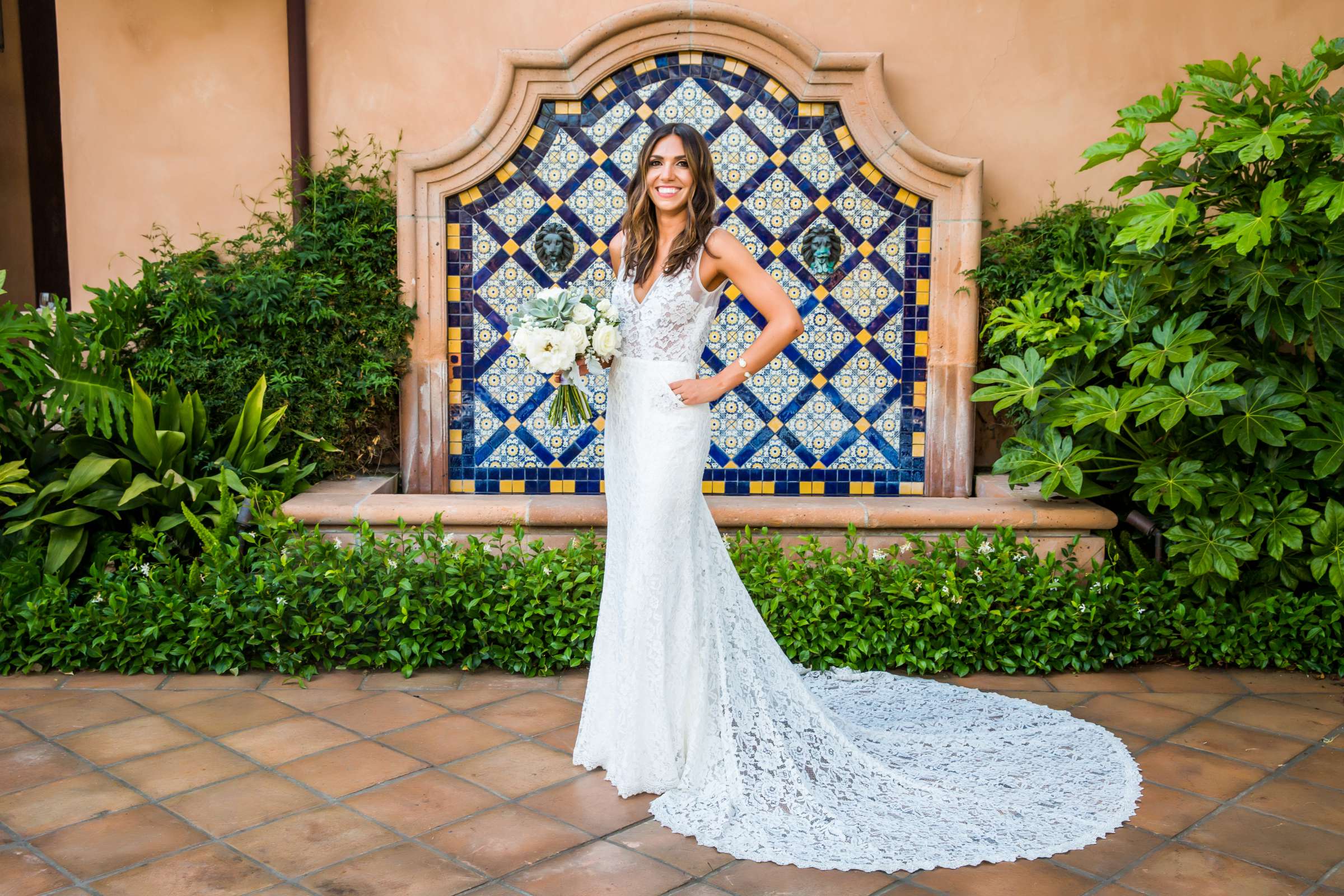 Rancho Valencia Wedding coordinated by Creative Affairs Inc, Katie and Ryan Wedding Photo #74 by True Photography