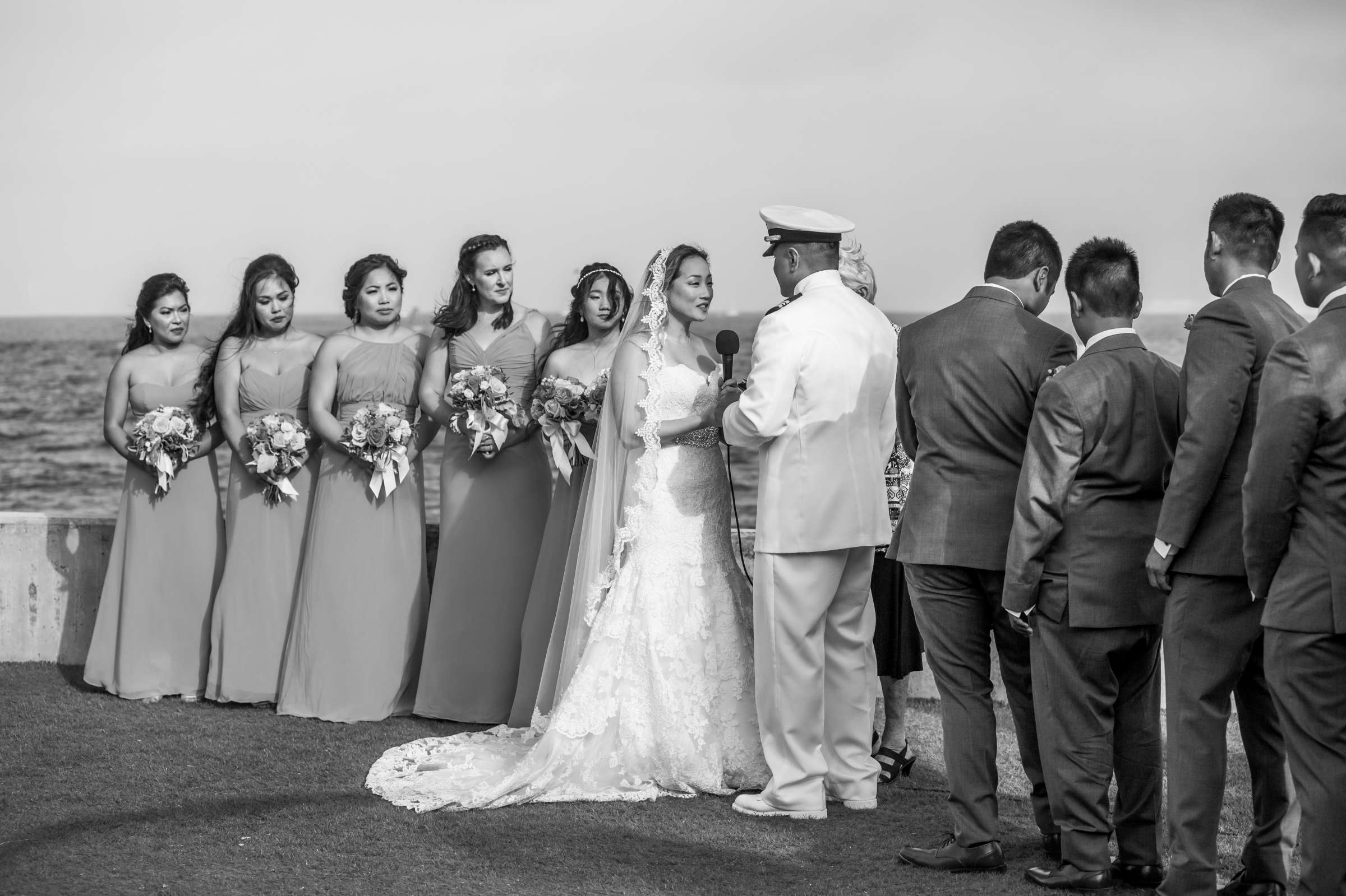 Ocean View Room Wedding, Carissa and Hak Wedding Photo #38 by True Photography