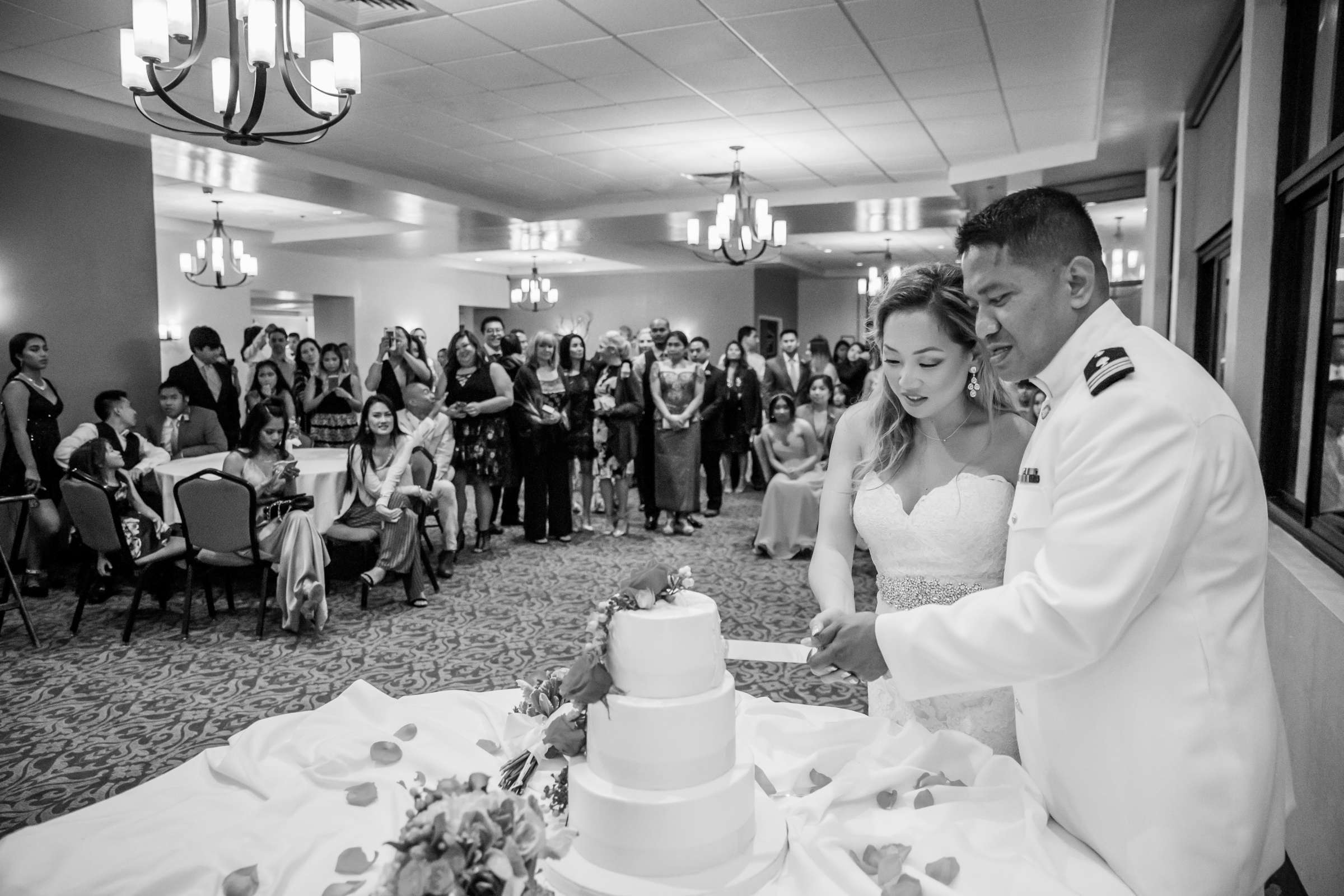 Ocean View Room Wedding, Carissa and Hak Wedding Photo #84 by True Photography