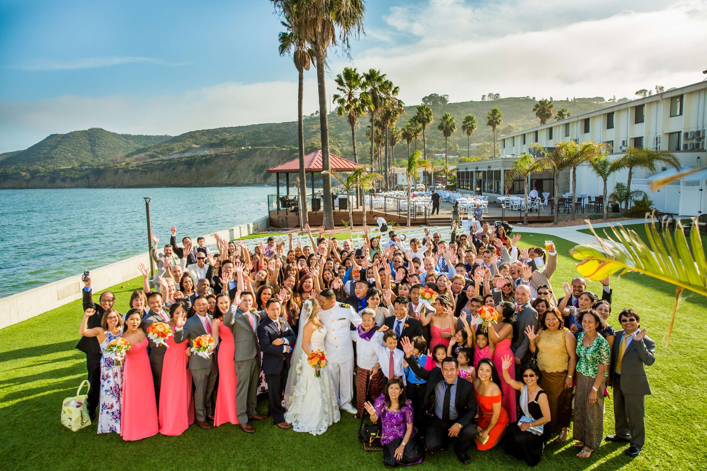 Ocean View Room Wedding, Carissa and Hak Wedding Photo #1 by True Photography