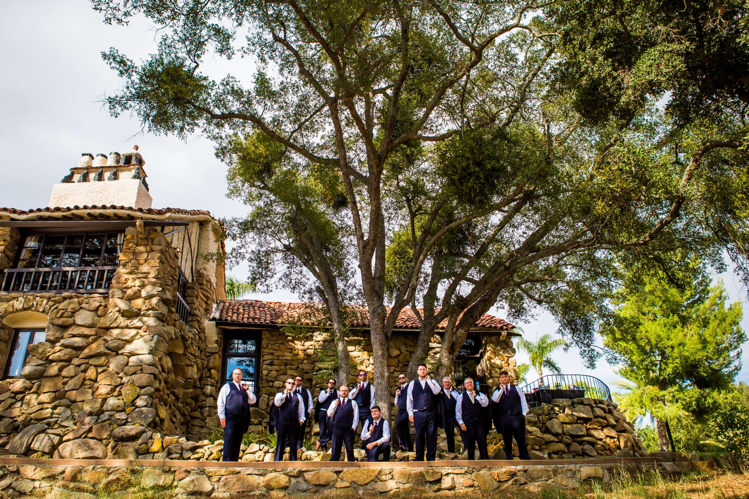 Mt Woodson Castle Wedding coordinated by Personal Touch Dining, Samantha and Brendan Wedding Photo #391668 by True Photography