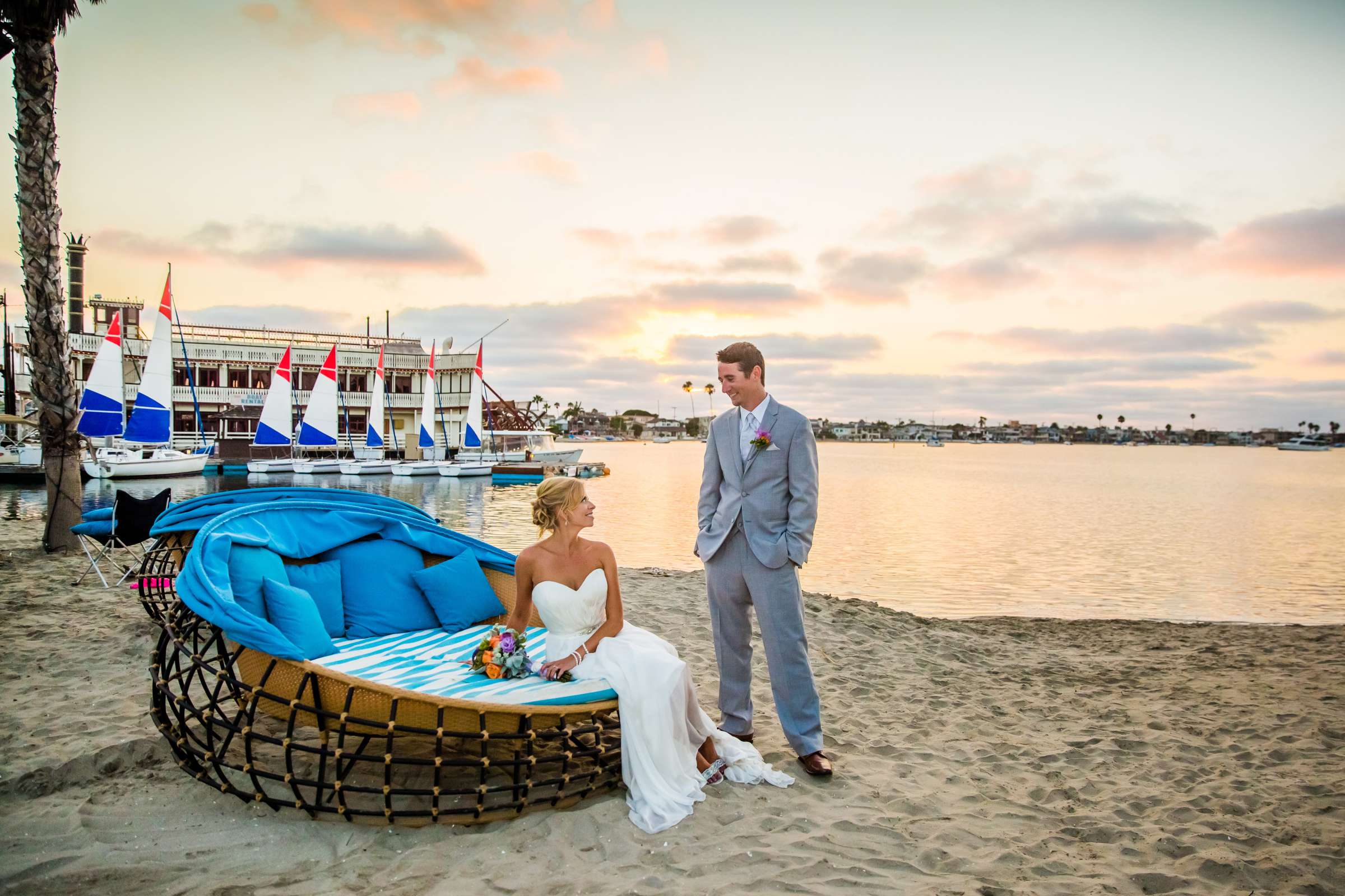 Bahia Hotel Wedding coordinated by Breezy Day Weddings, Jennifer and Charlie Wedding Photo #2 by True Photography