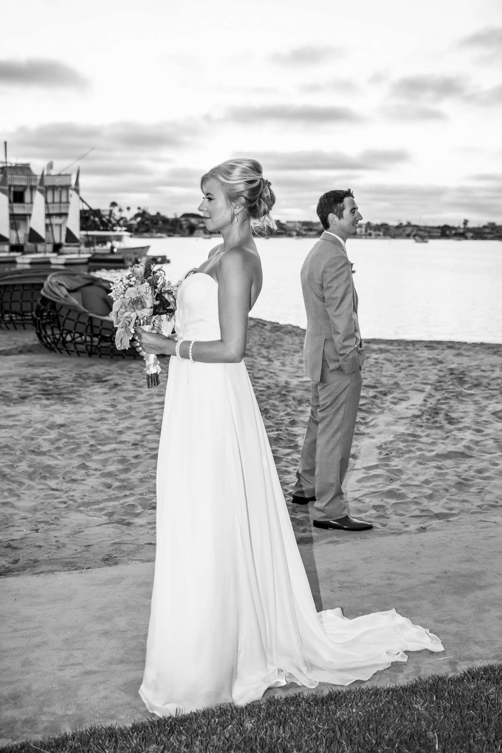 Bahia Hotel Wedding coordinated by Breezy Day Weddings, Jennifer and Charlie Wedding Photo #11 by True Photography
