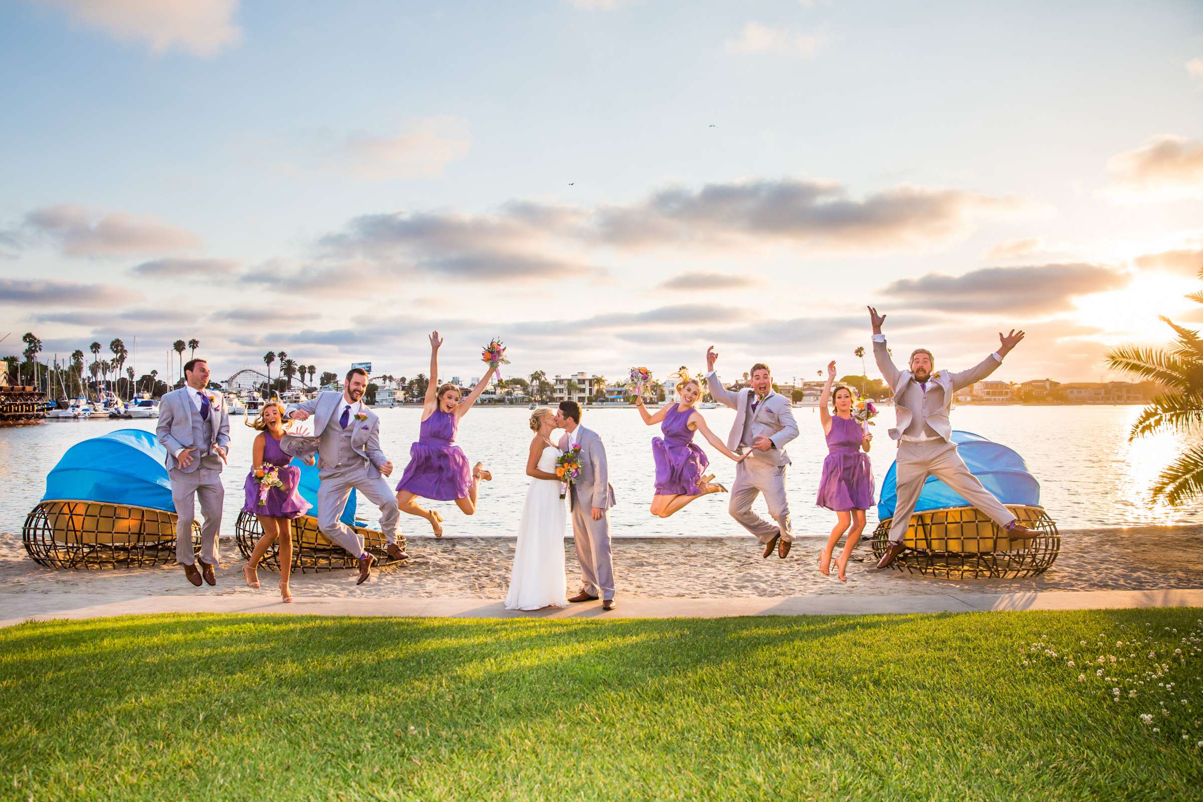 Bahia Hotel Wedding coordinated by Breezy Day Weddings, Jennifer and Charlie Wedding Photo #6 by True Photography