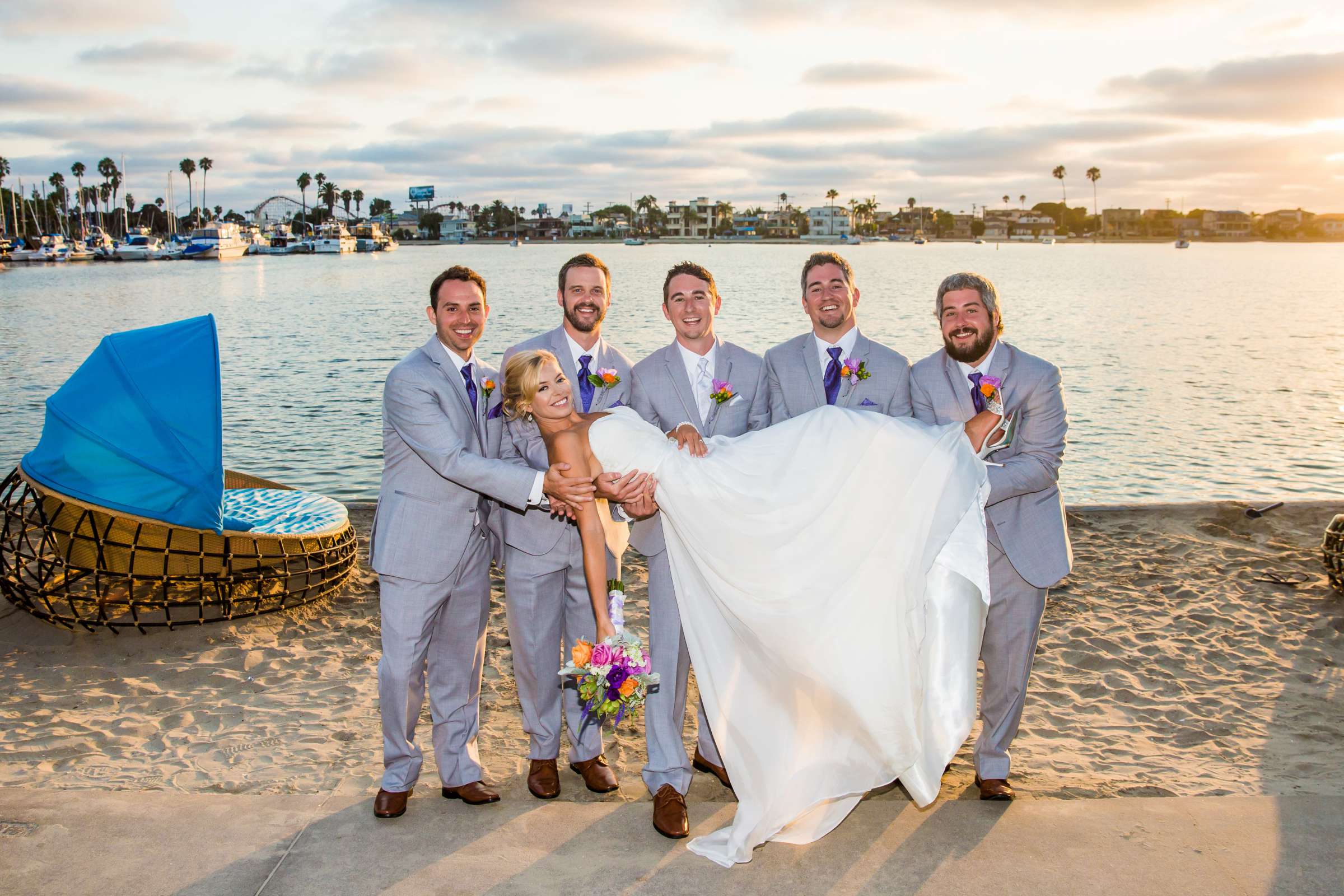 Bahia Hotel Wedding coordinated by Breezy Day Weddings, Jennifer and Charlie Wedding Photo #67 by True Photography