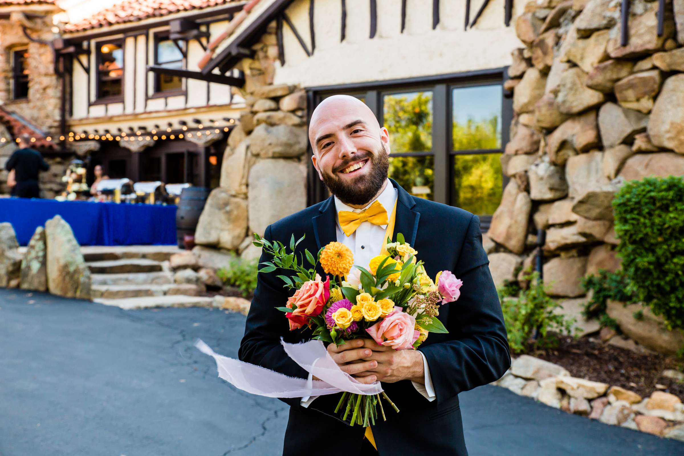 Mt Woodson Castle Wedding coordinated by Personal Touch Dining, Ashley and Steven Wedding Photo #16 by True Photography