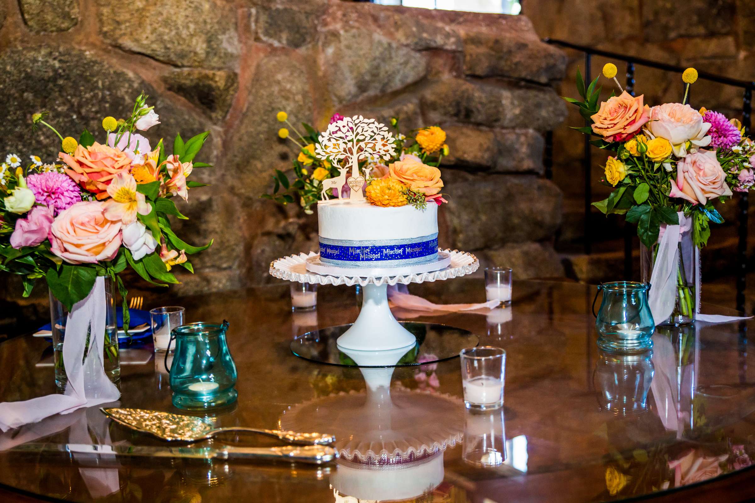 Mt Woodson Castle Wedding coordinated by Personal Touch Dining, Ashley and Steven Wedding Photo #117 by True Photography
