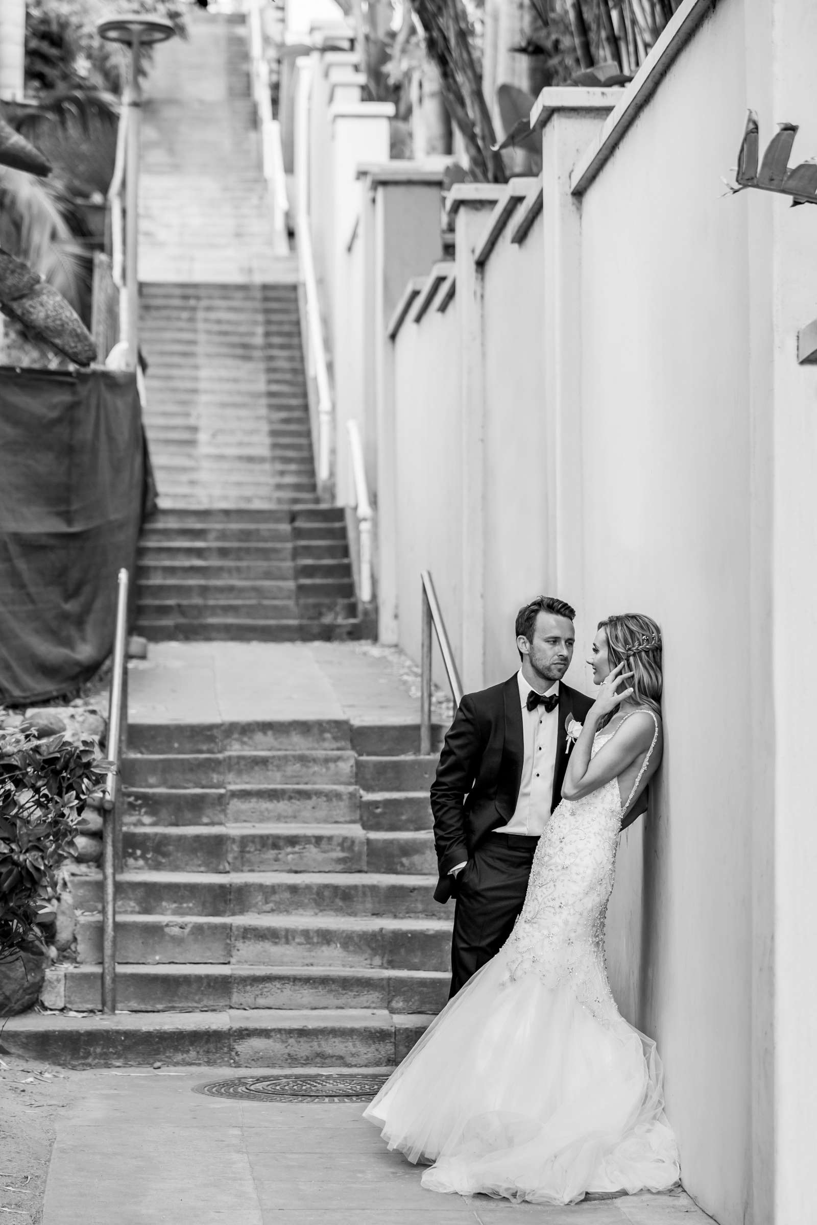 La Valencia Wedding coordinated by First Comes Love Weddings & Events, Jaimarie and Branden Wedding Photo #7 by True Photography