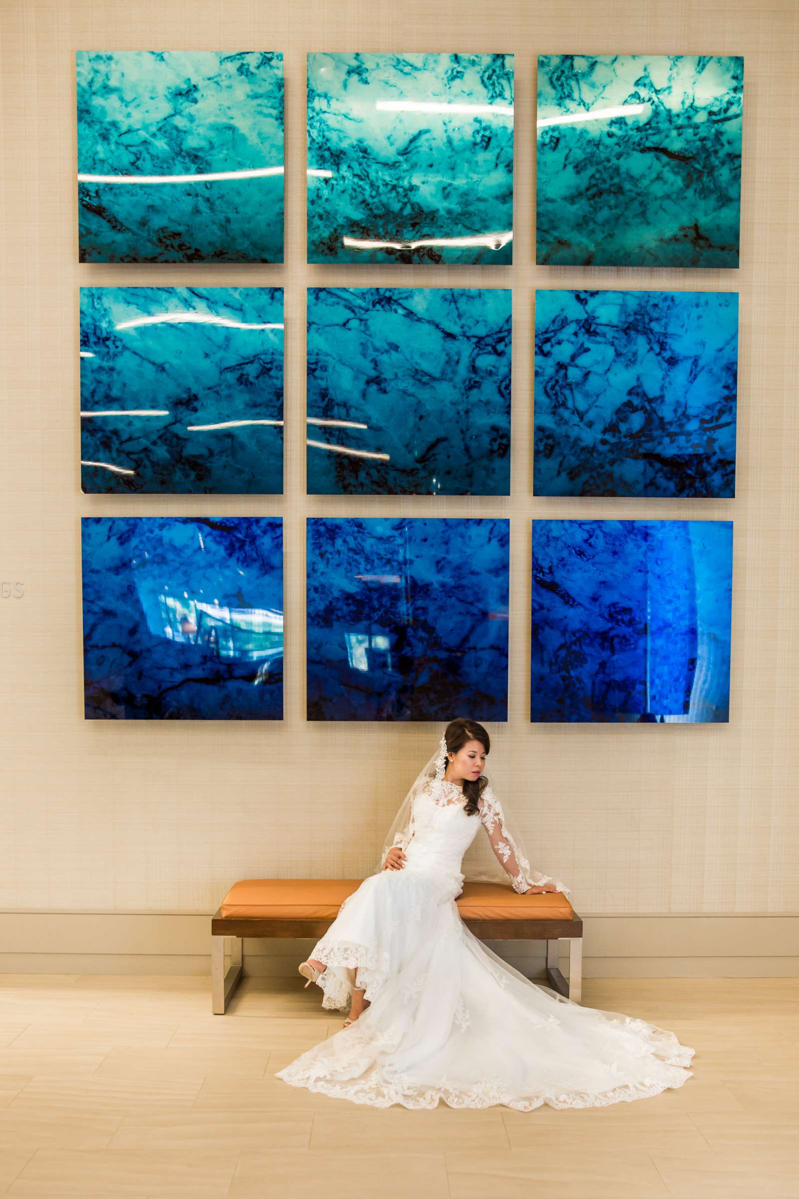 Marriott Marquis San Diego Marina Wedding coordinated by Michelle Elizabeth Events and Design, Minh and Jason Wedding Photo #5 by True Photography