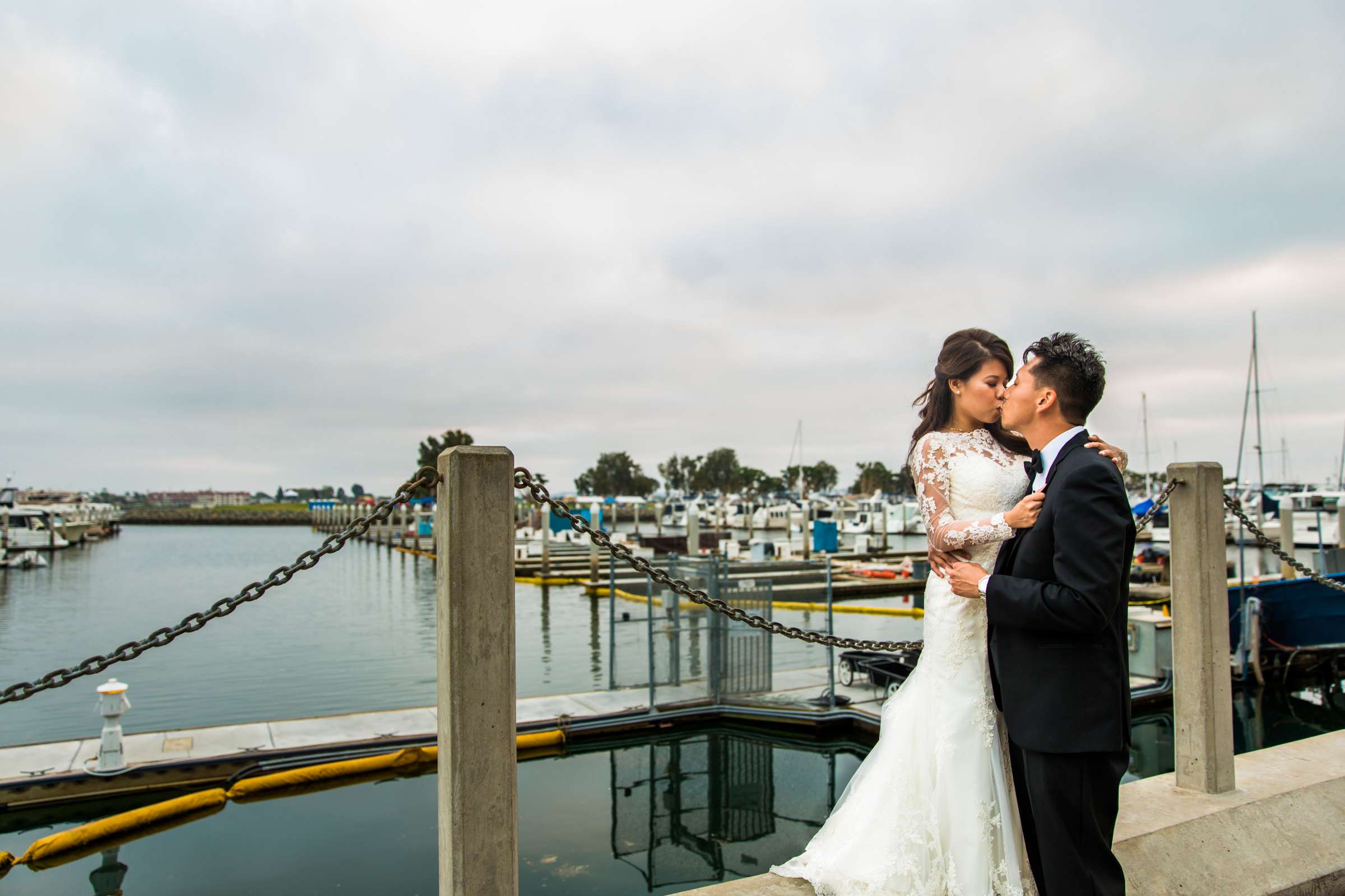 Marriott Marquis San Diego Marina Wedding coordinated by Michelle Elizabeth Events and Design, Minh and Jason Wedding Photo #57 by True Photography