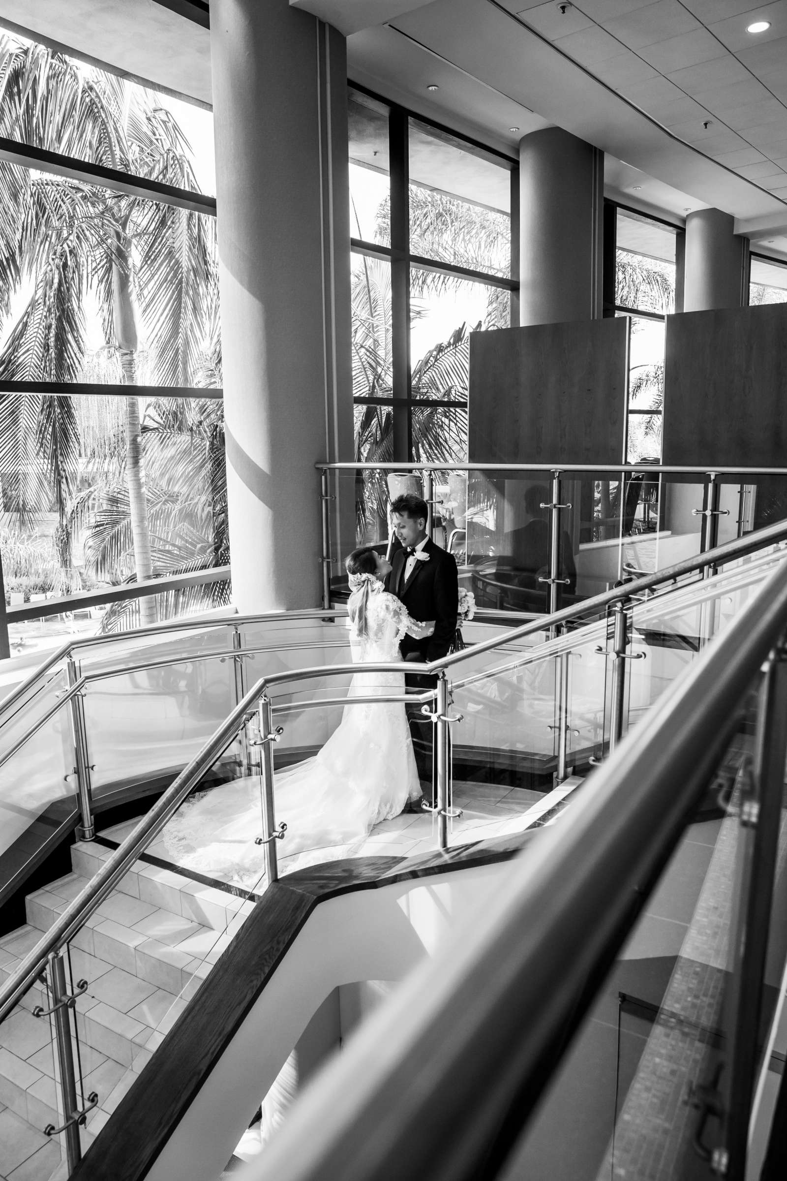 Marriott Marquis San Diego Marina Wedding coordinated by Michelle Elizabeth Events and Design, Minh and Jason Wedding Photo #67 by True Photography