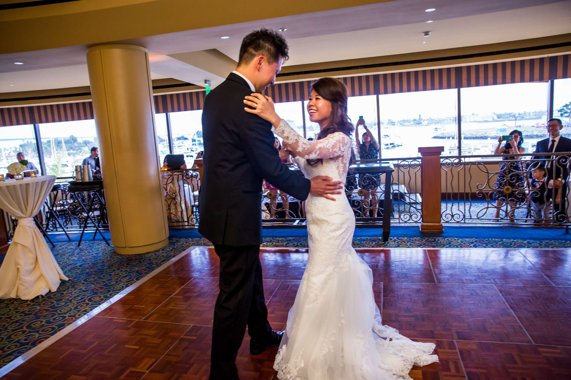Marriott Marquis San Diego Marina Wedding coordinated by Michelle Elizabeth Events and Design, Minh and Jason Wedding Photo #75 by True Photography