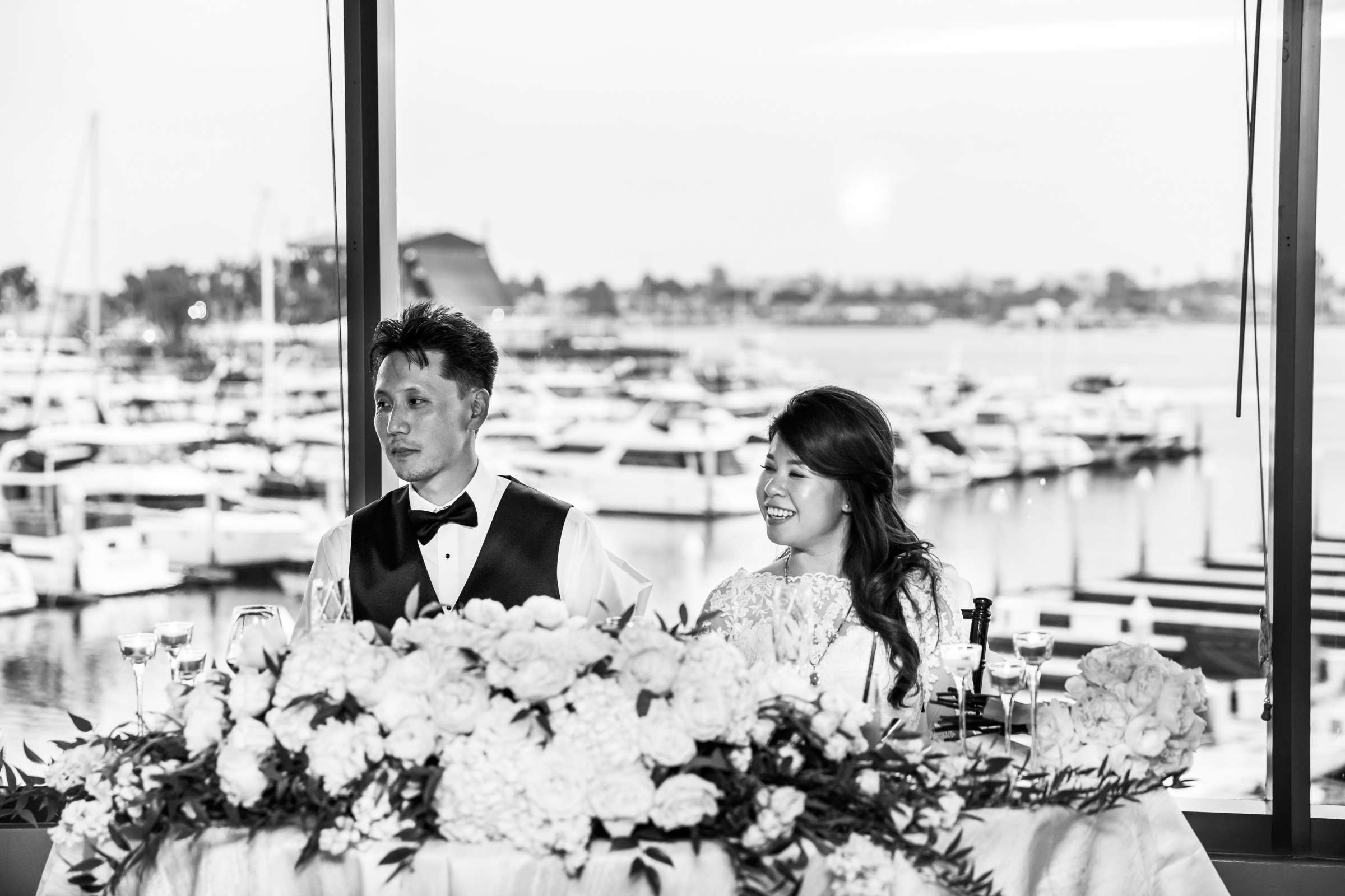 Marriott Marquis San Diego Marina Wedding coordinated by Michelle Elizabeth Events and Design, Minh and Jason Wedding Photo #84 by True Photography