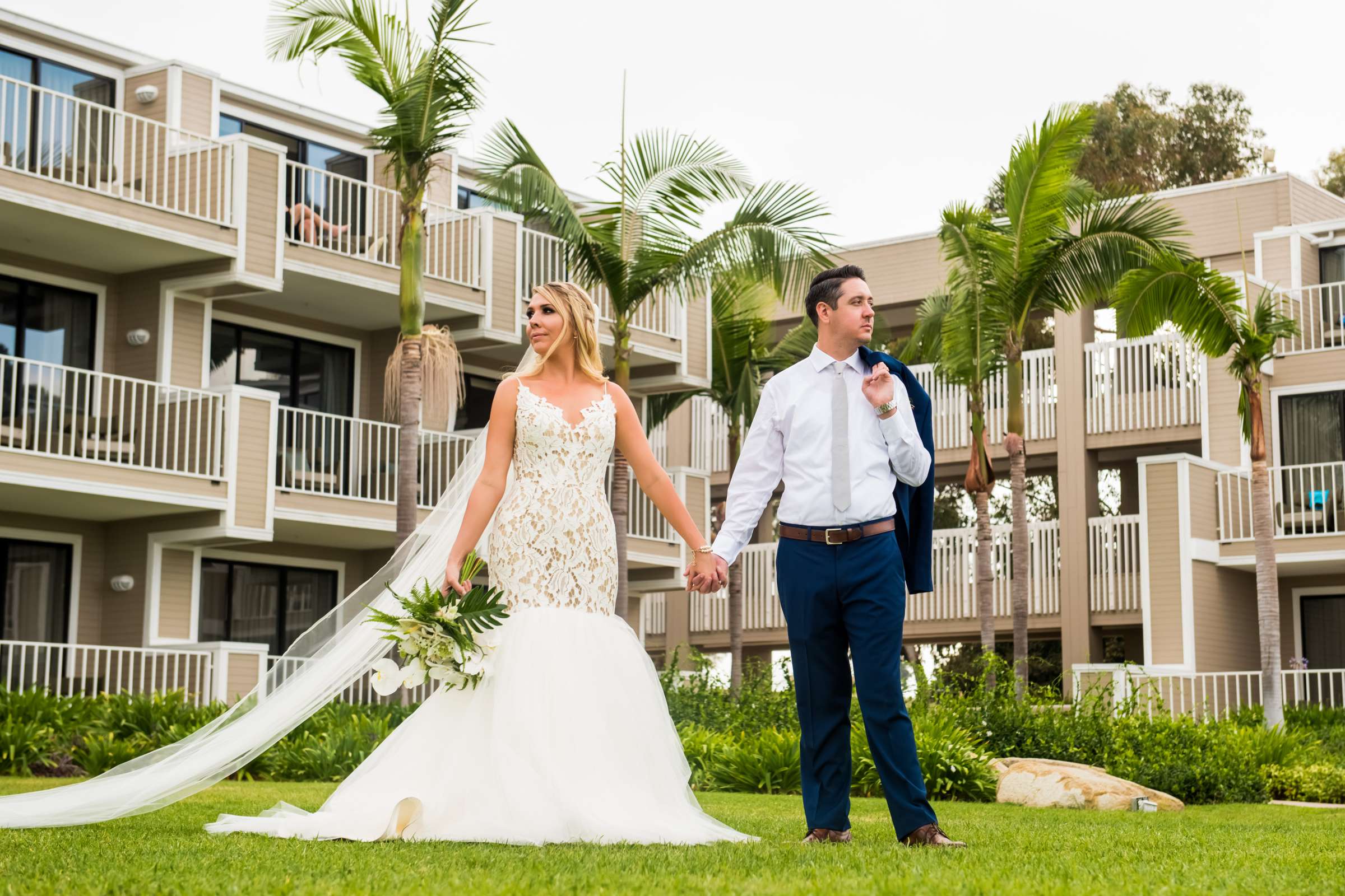 Coronado Island Marriott Resort & Spa Wedding coordinated by Bluestocking Weddings & Events, Ashleigh and Christopher Wedding Photo #11 by True Photography