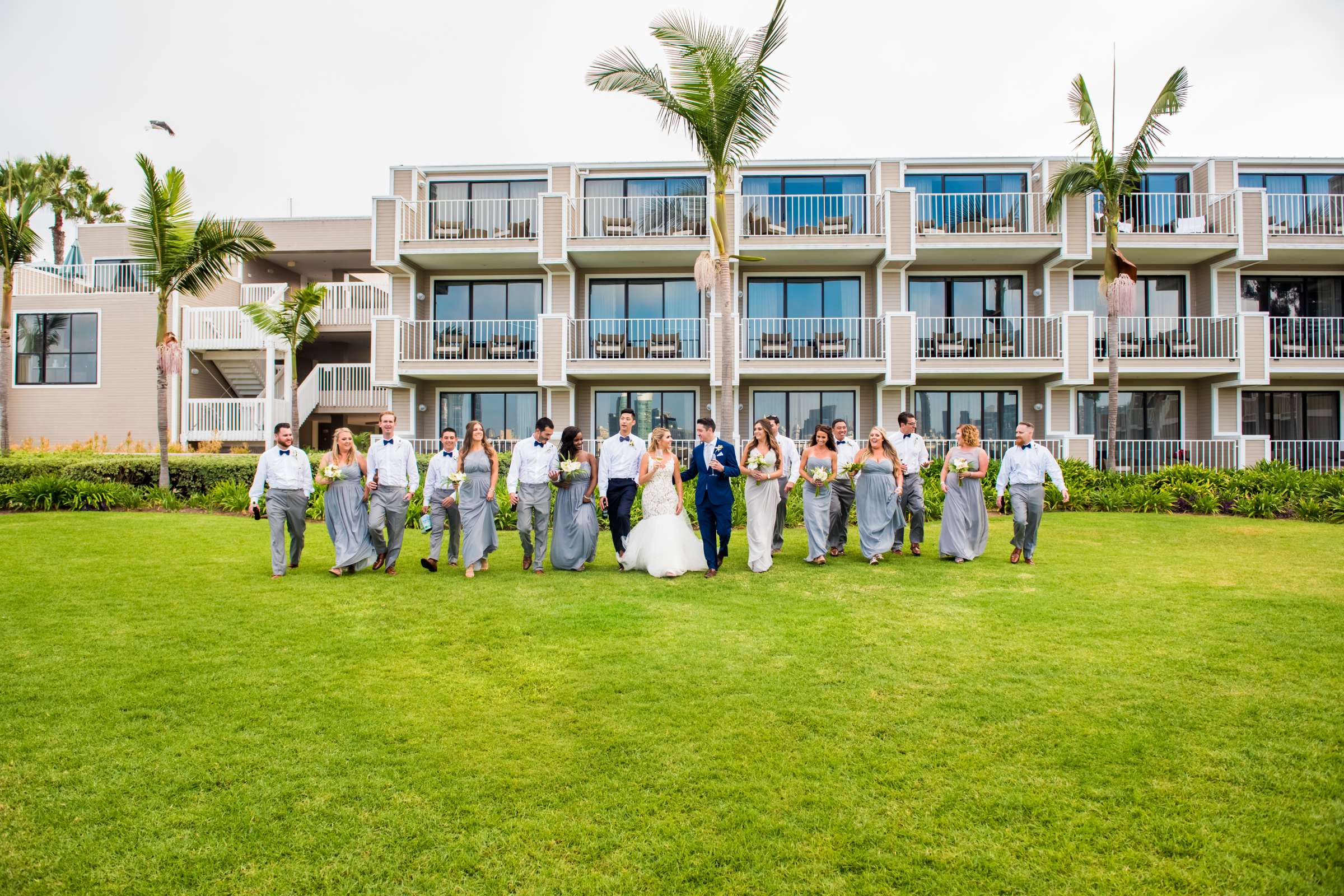 Coronado Island Marriott Resort & Spa Wedding coordinated by Bluestocking Weddings & Events, Ashleigh and Christopher Wedding Photo #86 by True Photography