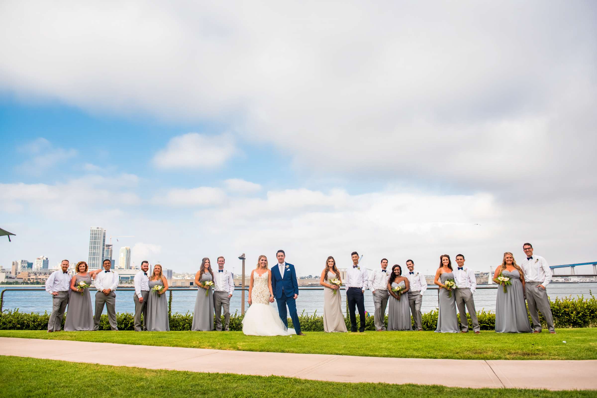 Coronado Island Marriott Resort & Spa Wedding coordinated by Bluestocking Weddings & Events, Ashleigh and Christopher Wedding Photo #92 by True Photography