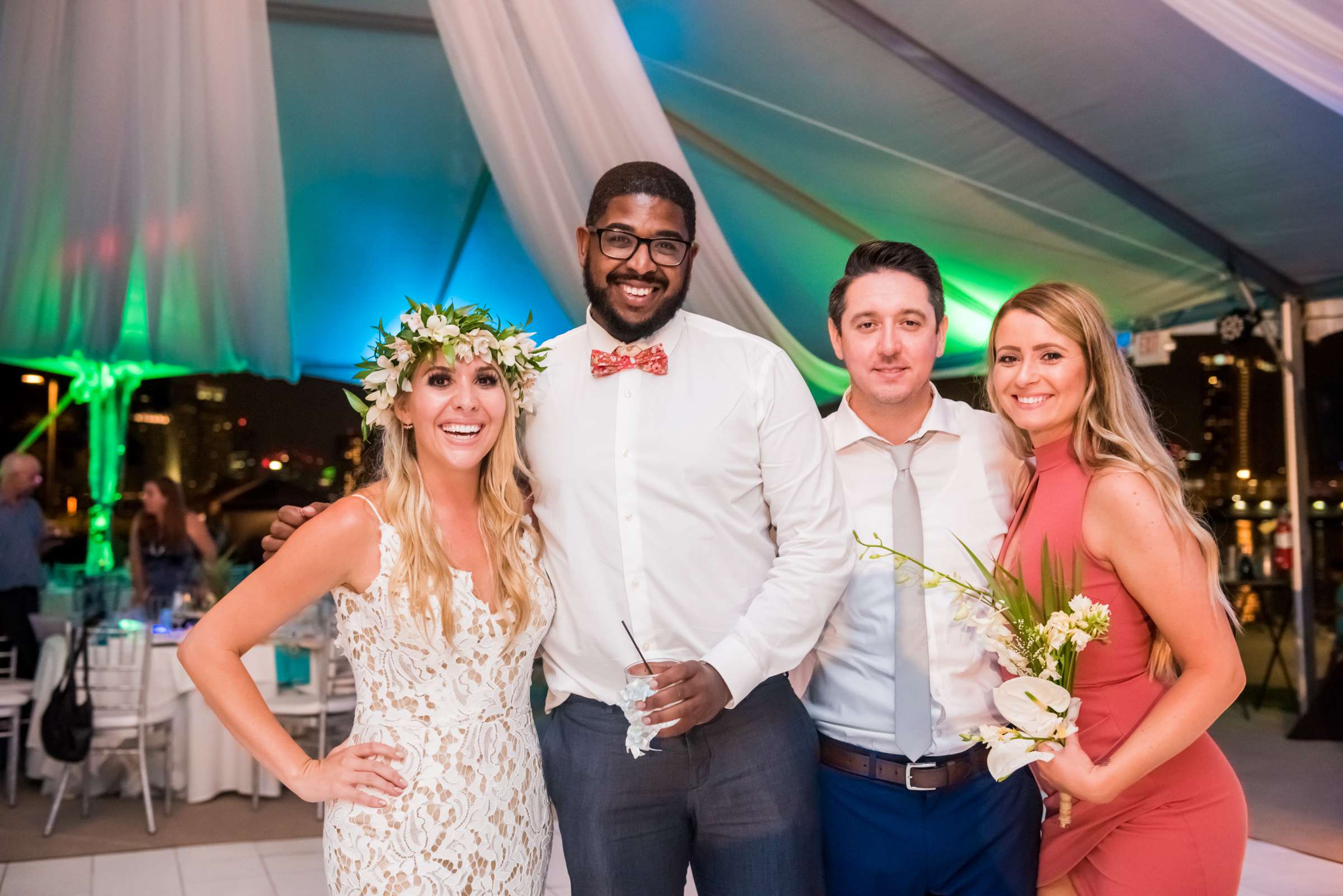 Coronado Island Marriott Resort & Spa Wedding coordinated by Bluestocking Weddings & Events, Ashleigh and Christopher Wedding Photo #128 by True Photography