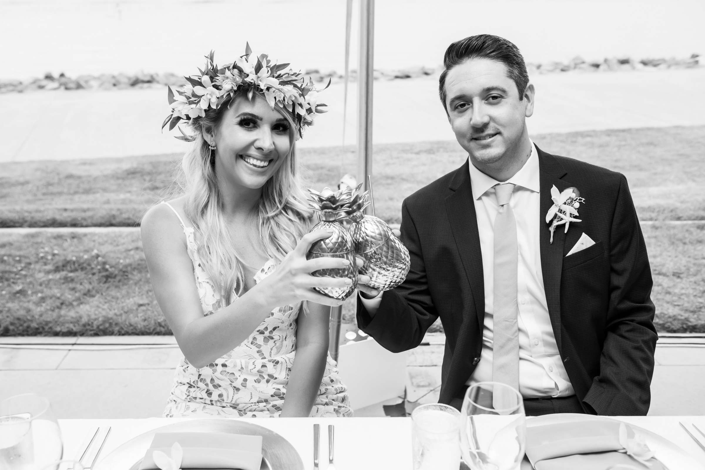 Coronado Island Marriott Resort & Spa Wedding coordinated by Bluestocking Weddings & Events, Ashleigh and Christopher Wedding Photo #3 by True Photography