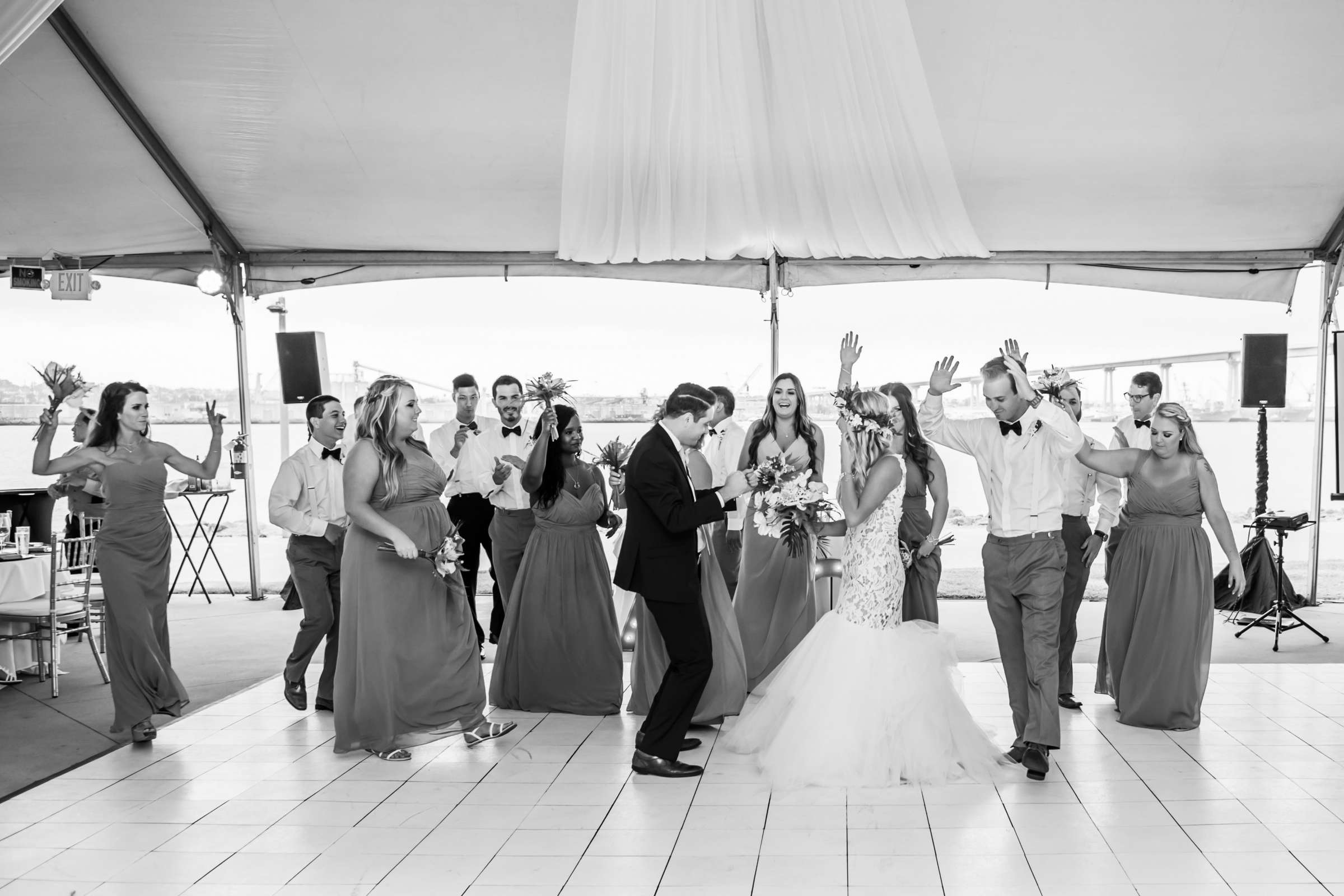 Coronado Island Marriott Resort & Spa Wedding coordinated by Bluestocking Weddings & Events, Ashleigh and Christopher Wedding Photo #97 by True Photography